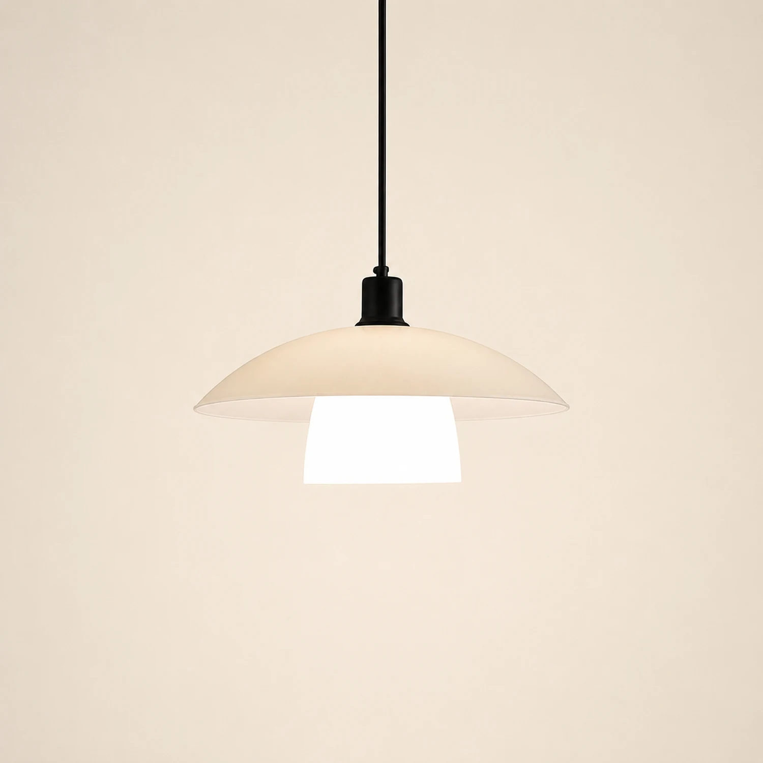Carins White Pendant Light - Lumpaz