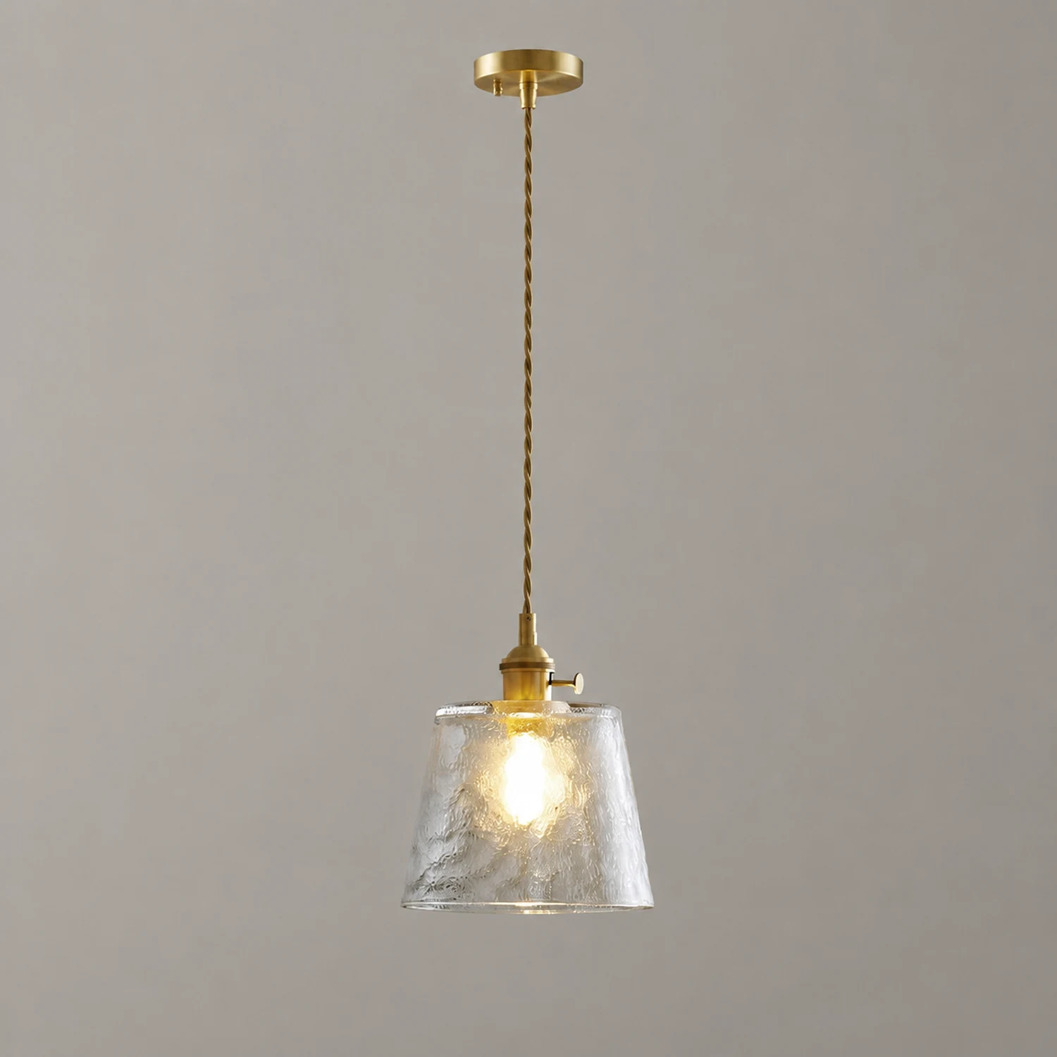 Hailie Modern Nordic Kitchen Island Glass Pendant Light, Brown/Green/Clear/Blue - Lumpaz
