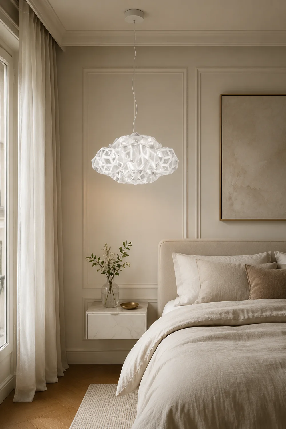 Bella Designer Modern Acrylic Pendant - Lumpaz