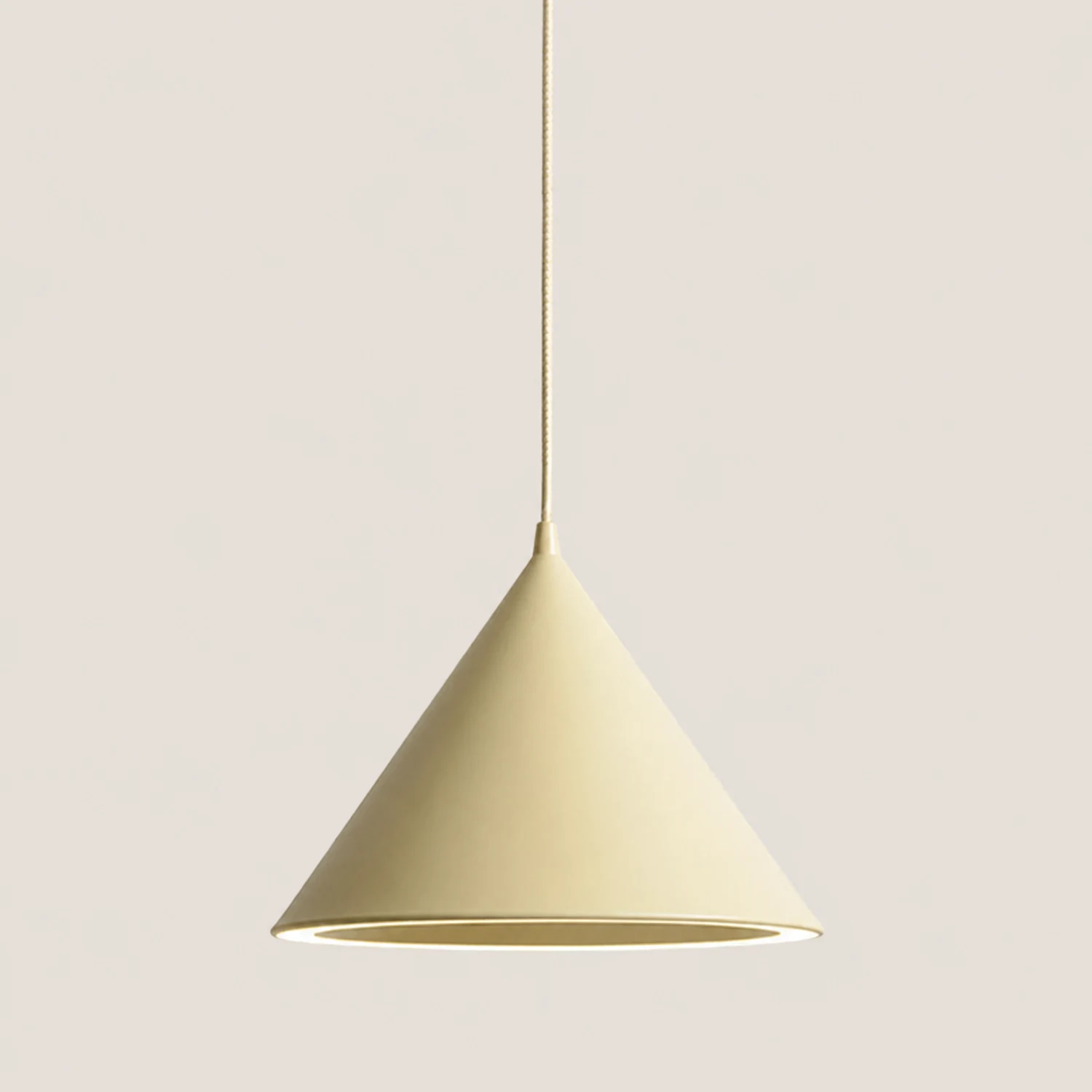 Morandi Funnel-Shape LED Pendant Light for Living Room - Lumpaz