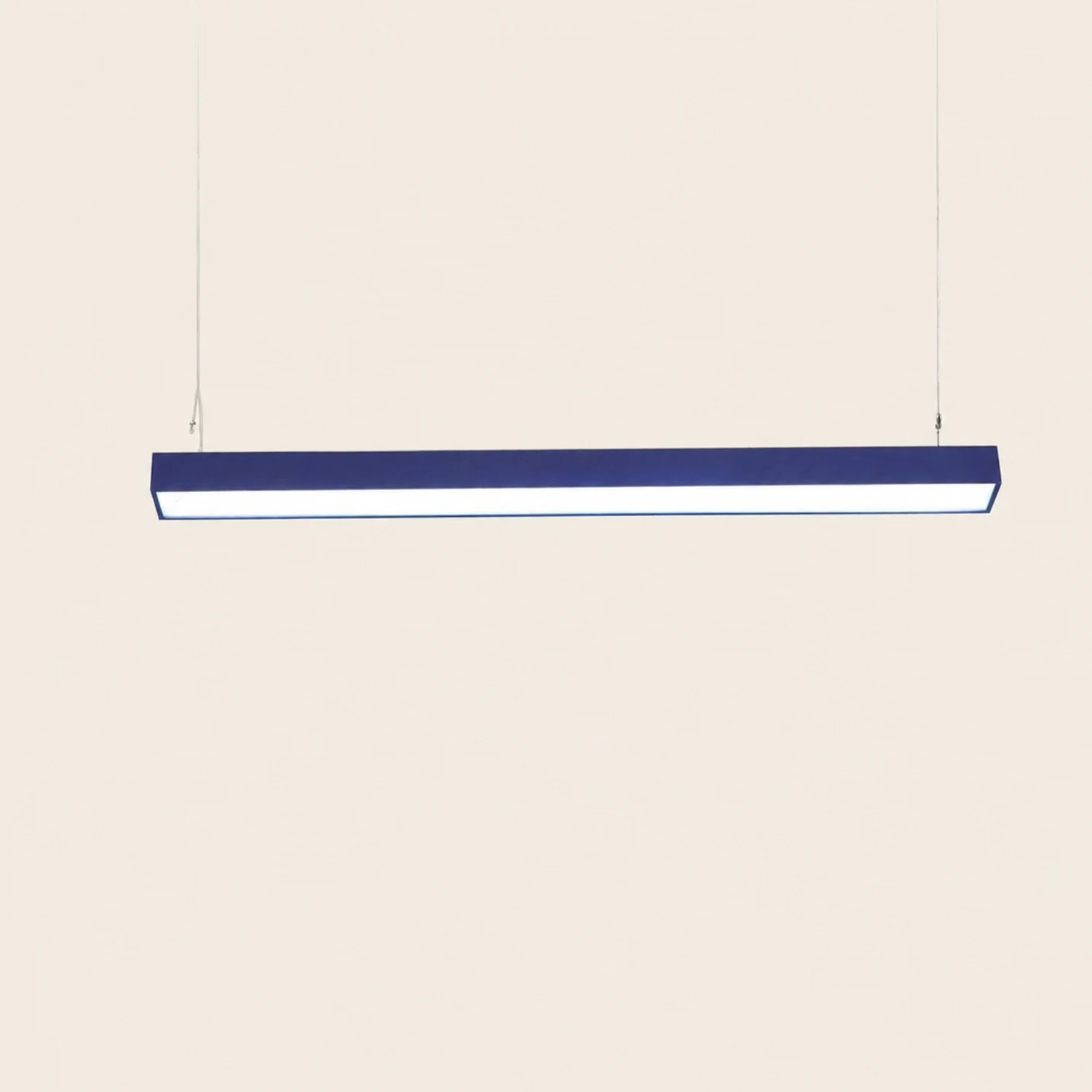 Edge Office Linear Minimalist Rectangular Pendant Light - Lumpaz