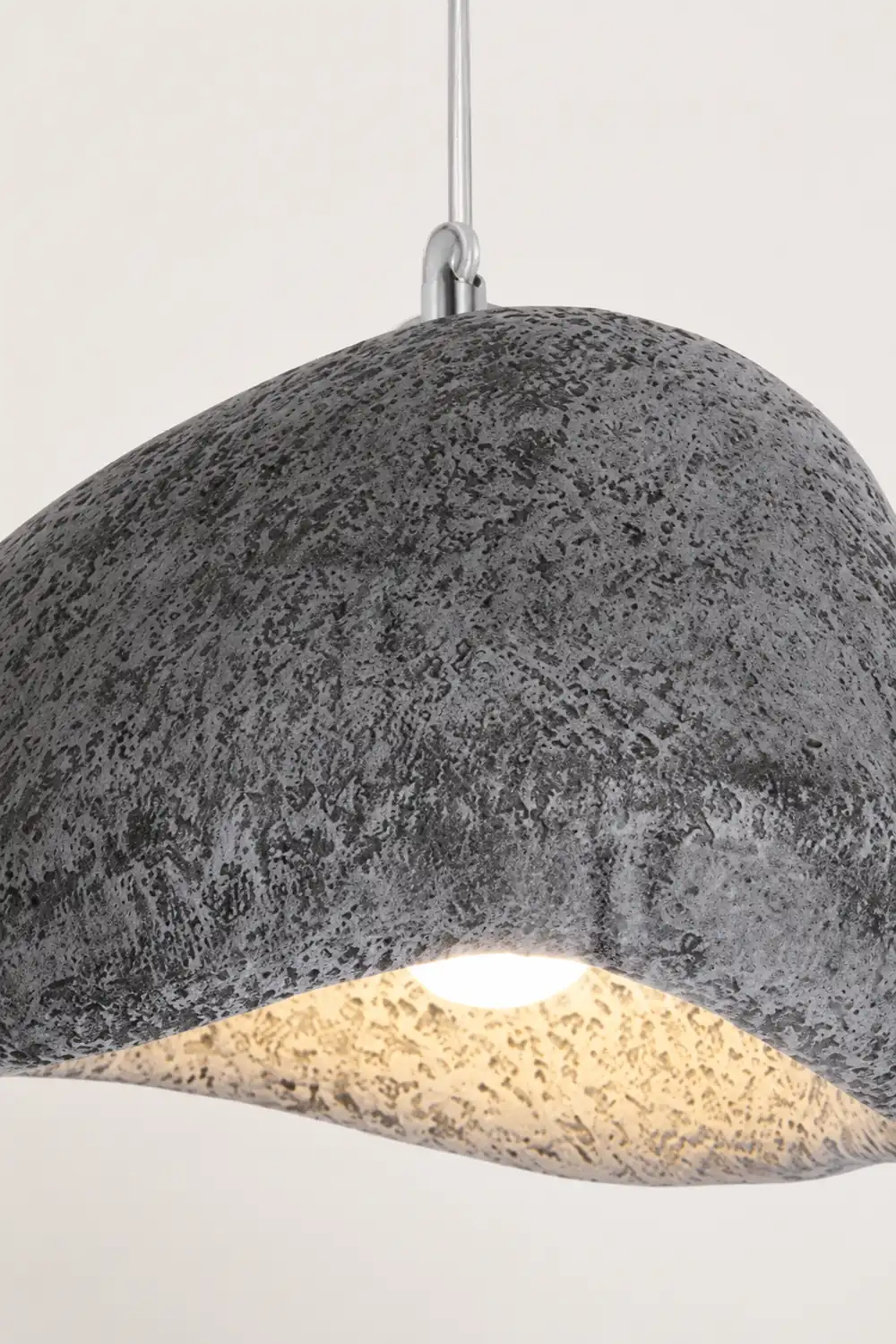 Byers Wabi Sabi Bread Shape Resin Pendant Light, Resin, 4 Color - Lumpaz