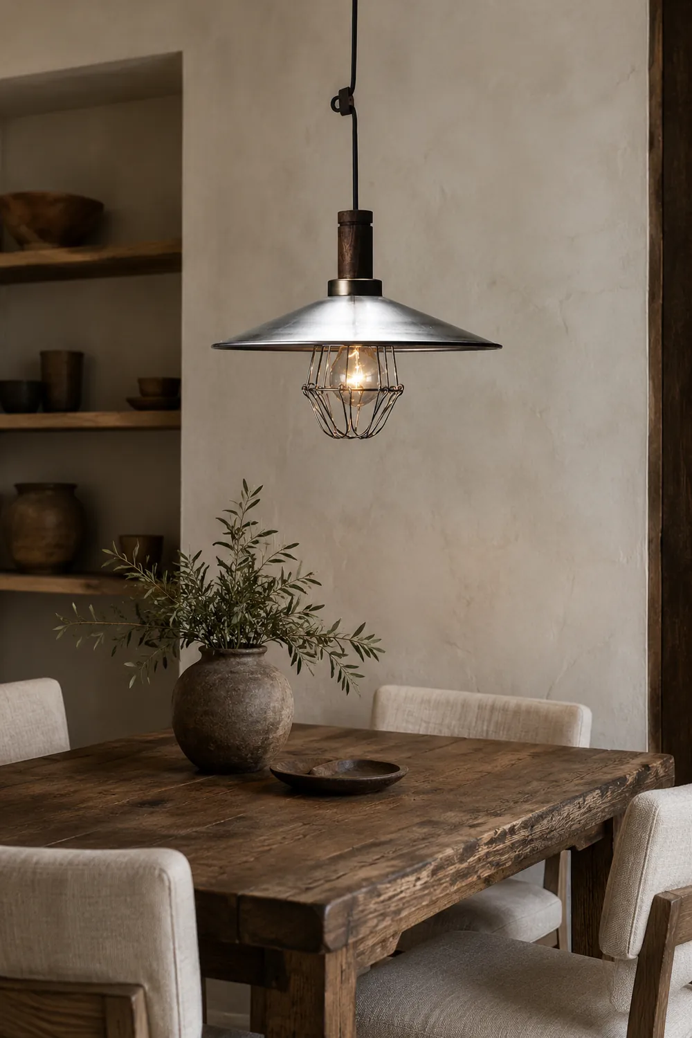 Alessio Industrial Vintage Pendant Light Metal Kitchen Restaurant - Lumpaz