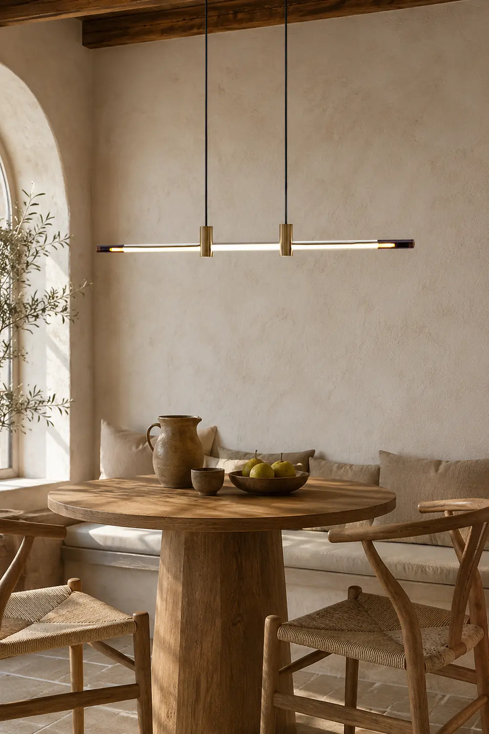 Minimalist Linear Dining Room/Bar Pendant Light - Lumpaz