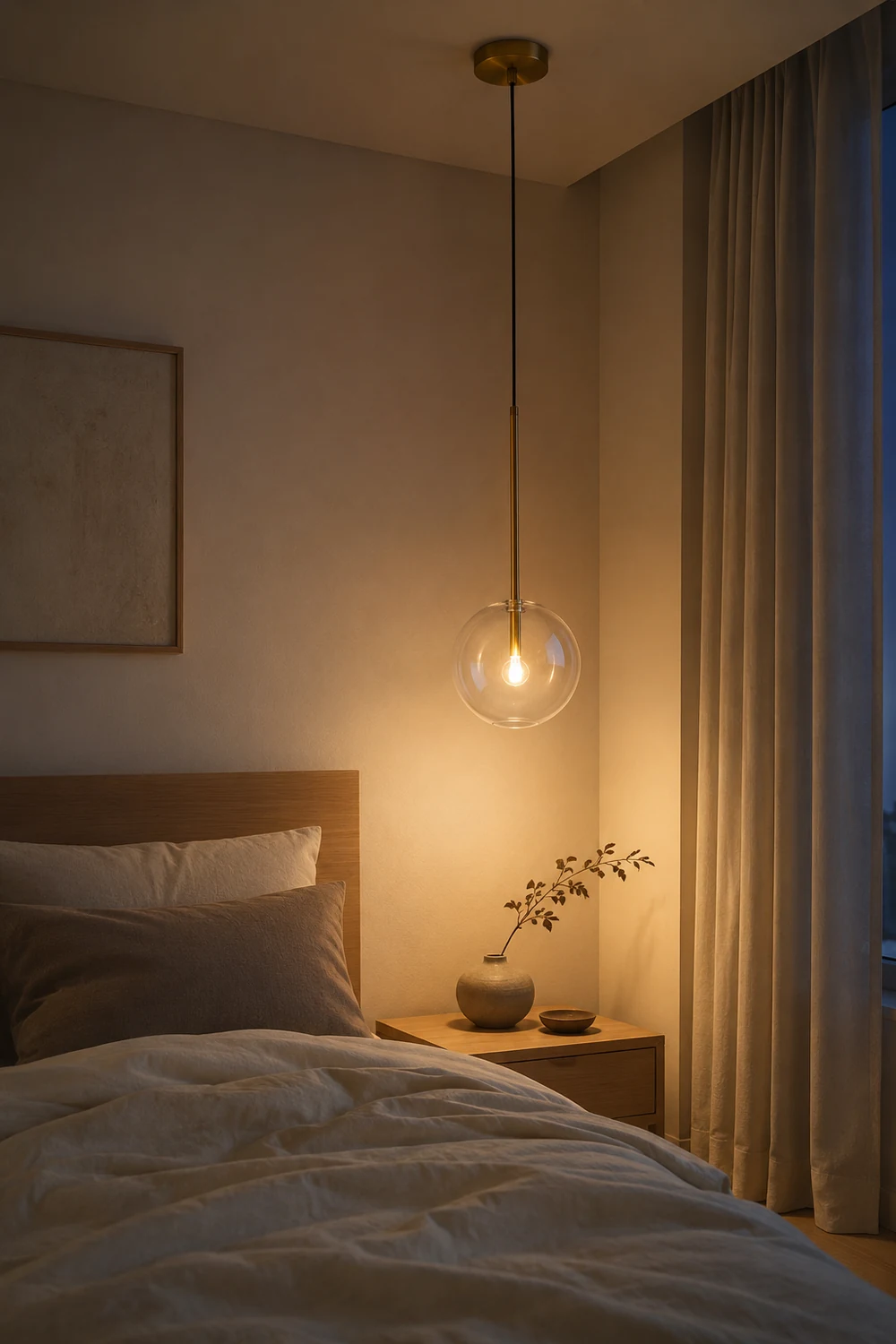 Valentina Nordic Minimalist Bubble Pendant Light - Lumpaz