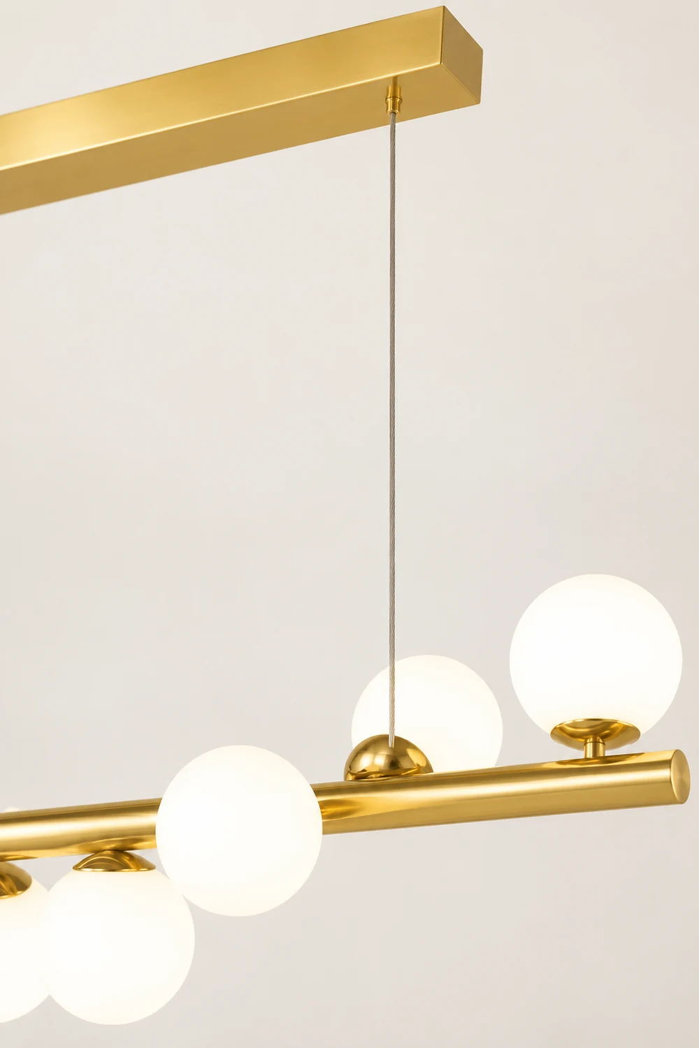 Valentina Nordic Linear LED Pendant Light, 7/9/11 Heads - Lumpaz