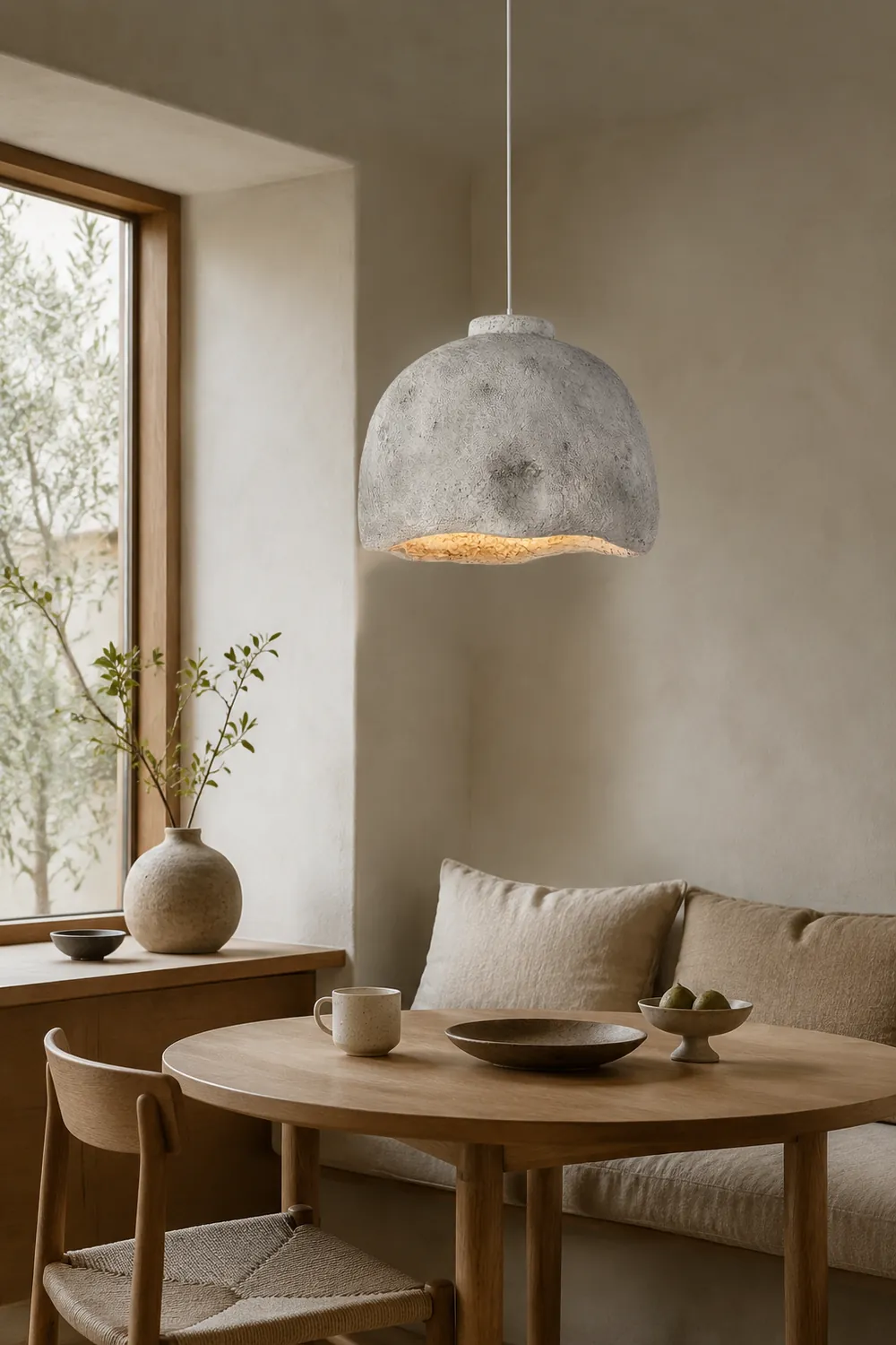 Cairns Pendant Light, 2 Colors, 13.7"/17.7"/23.6" - Lumpaz