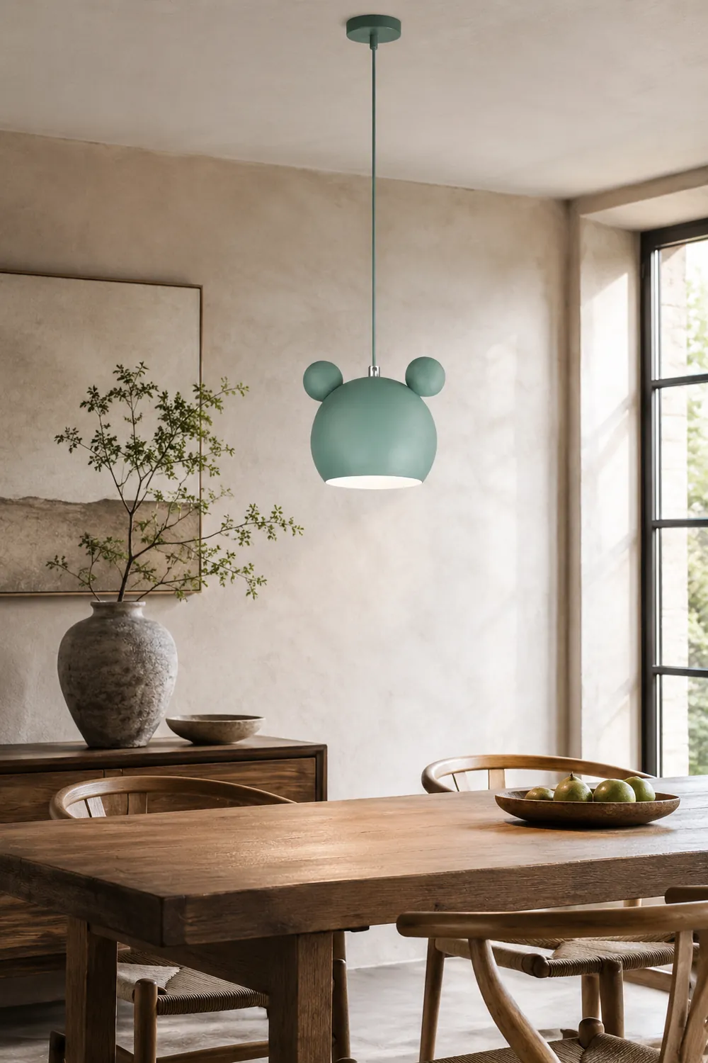 Morandi Modern Cartoon Beer Shape Metal Pendant Light, Multicolor - Lumpaz