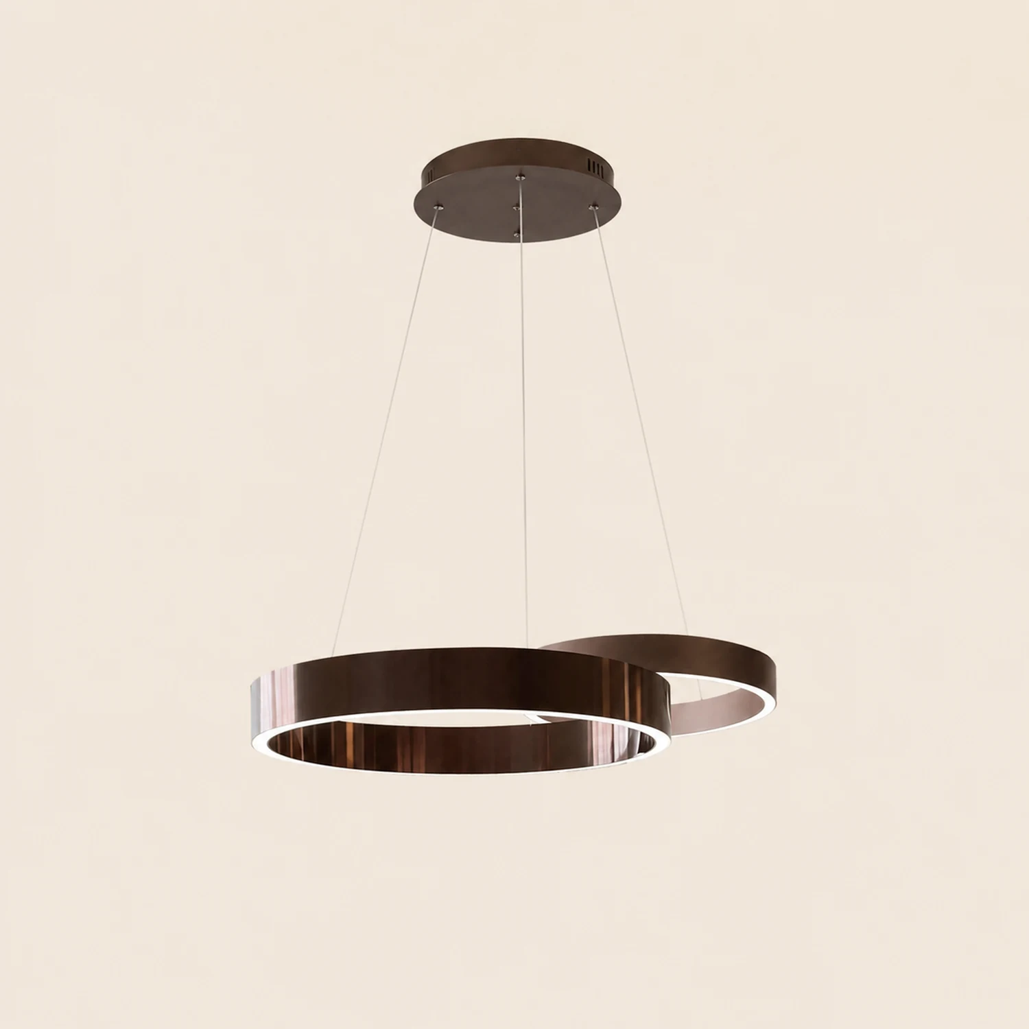 Edge Circle Pendant Light, LED, 4 Color Dining Room - Lumpaz