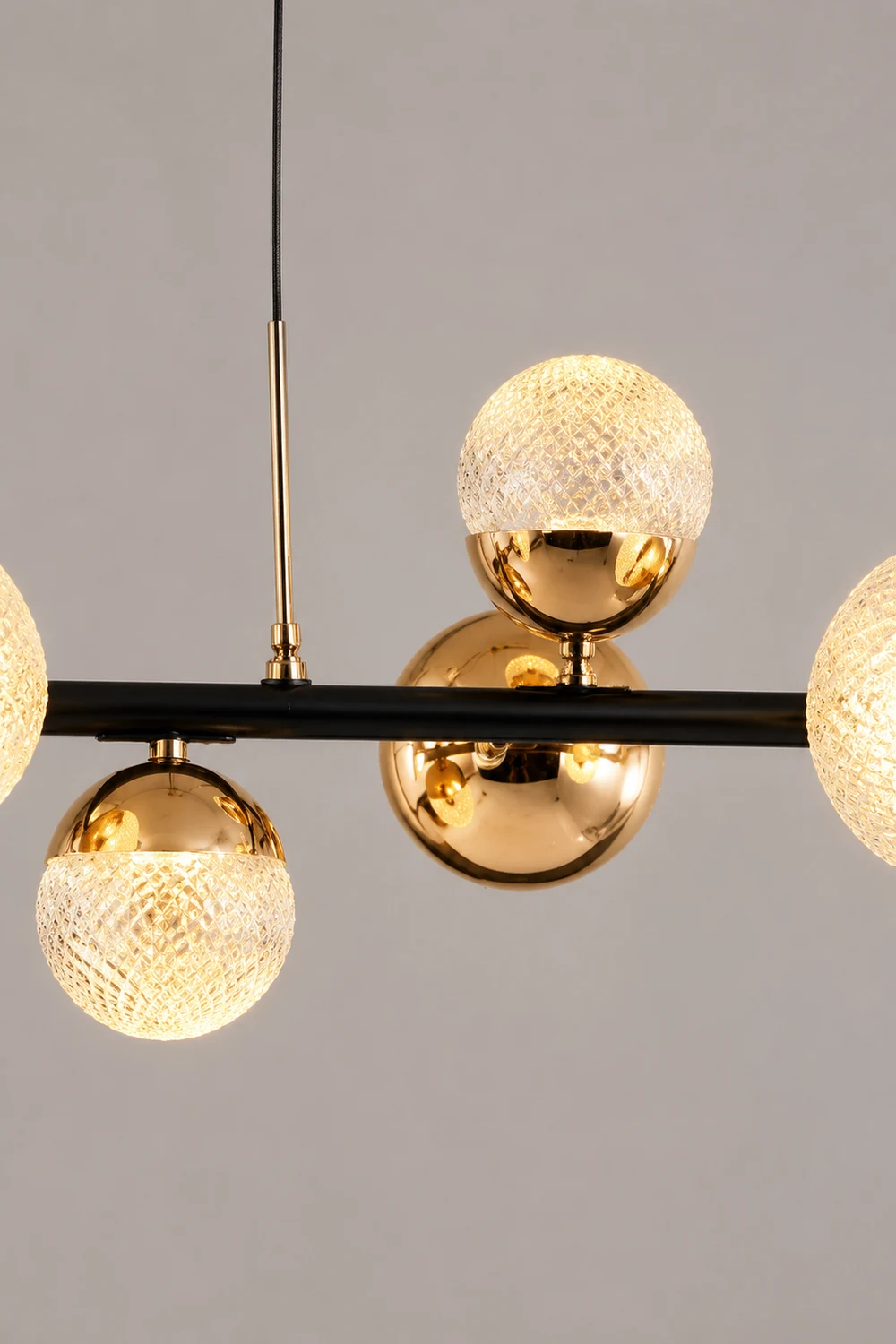 Valentina Glass Modern Bubbles Pendant Light - Lumpaz
