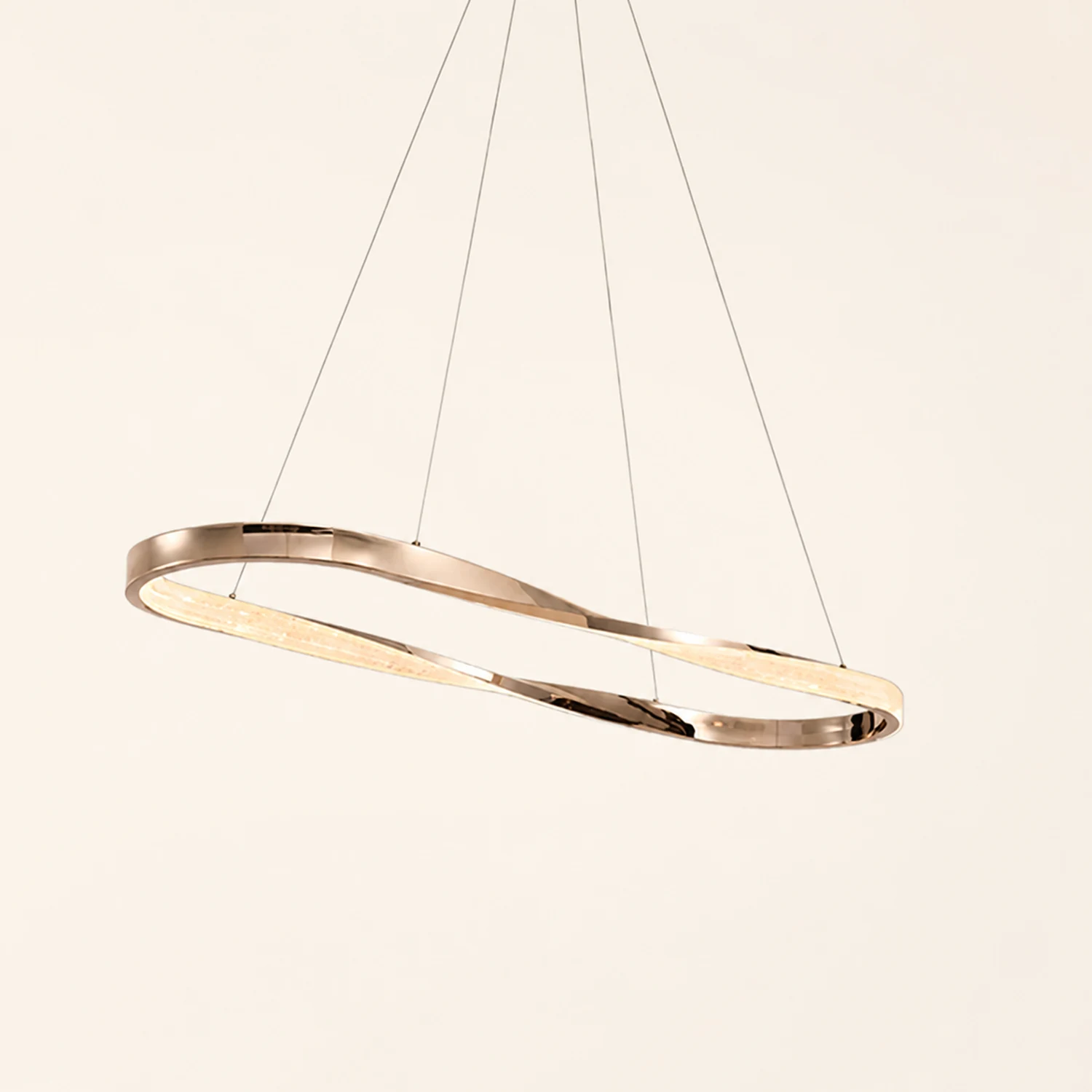 Kirsten Pendant Light, Aluminium & Arcylic, 1/2 Rings, 2 Color - Lumpaz
