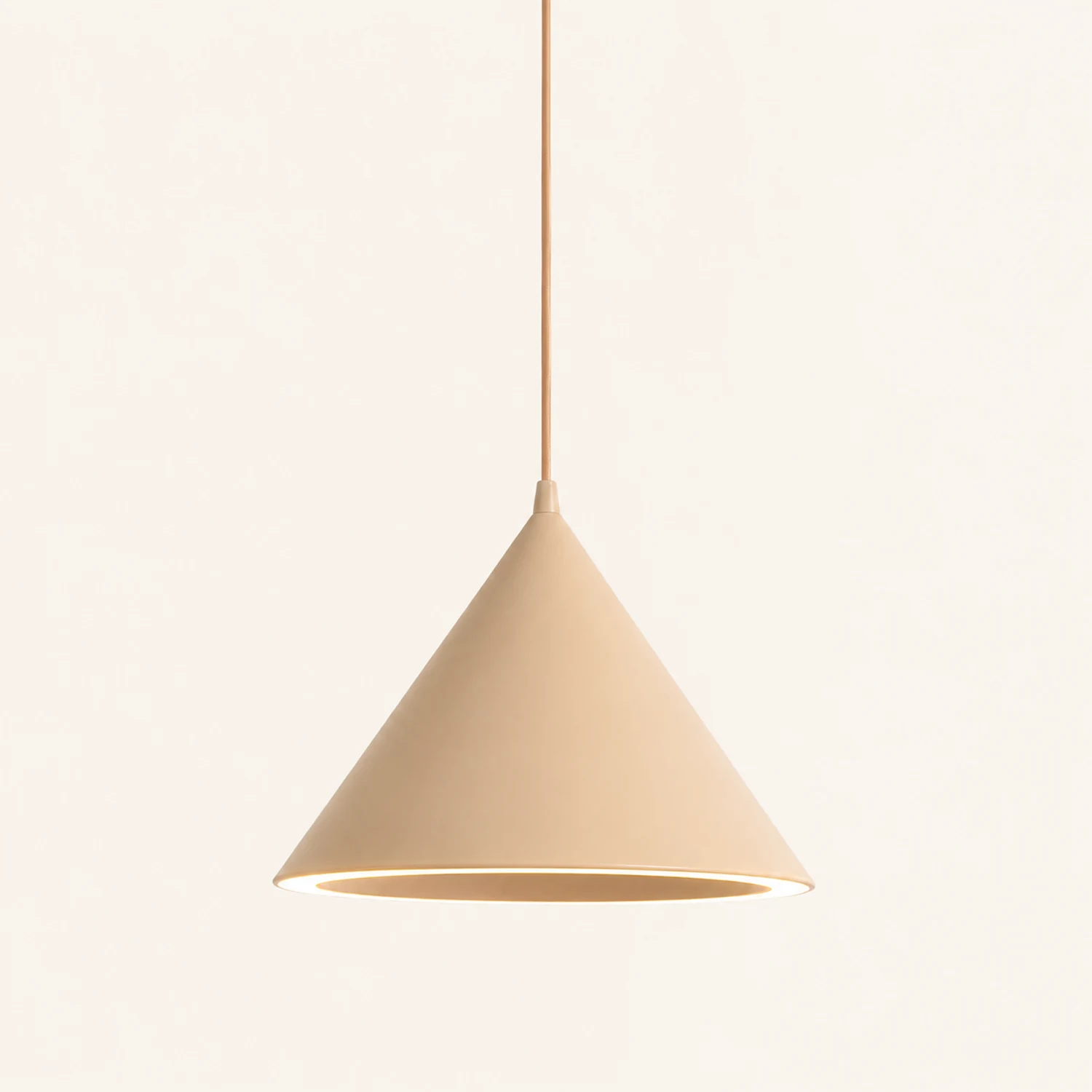 Morandi Funnel-Shape LED Pendant Light for Living Room - Lumpaz