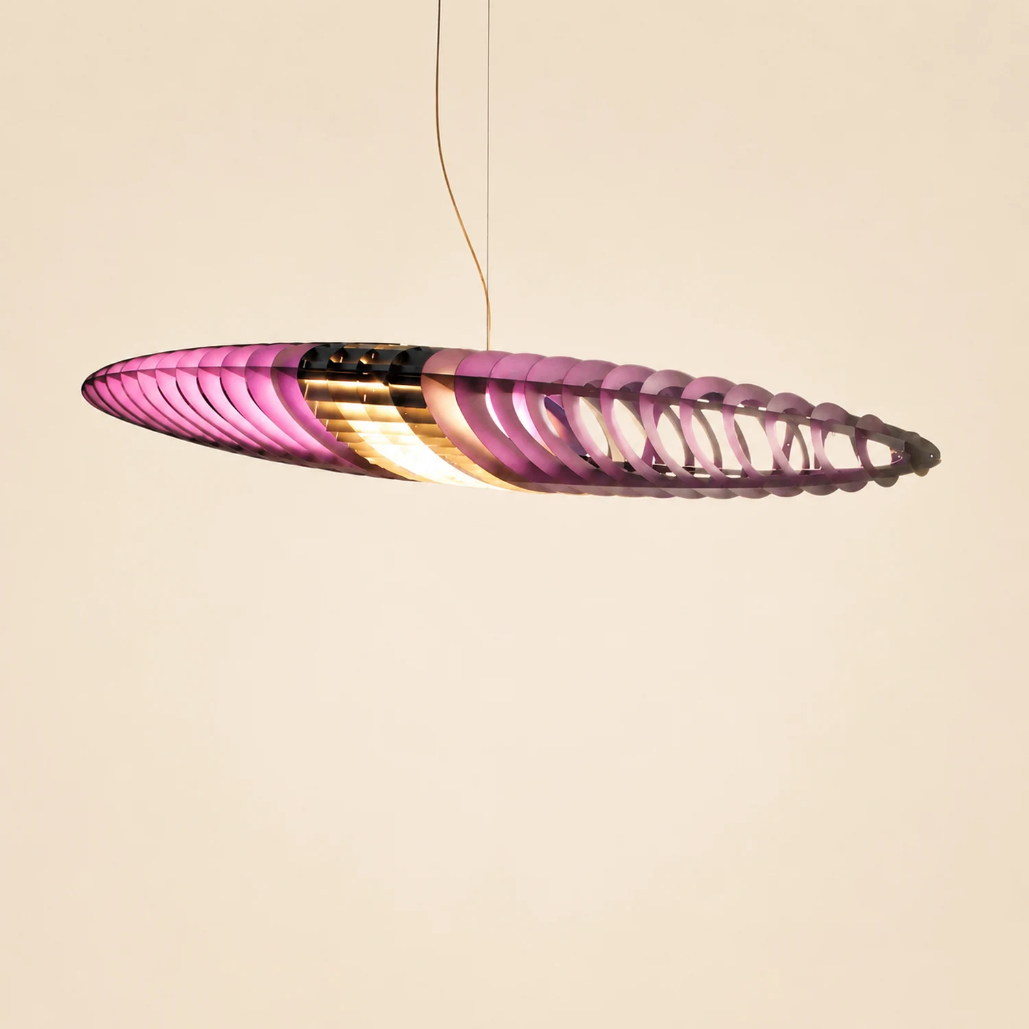 Eveline Modern Stainless Steel Pendant Light, 4 Color - Lumpaz