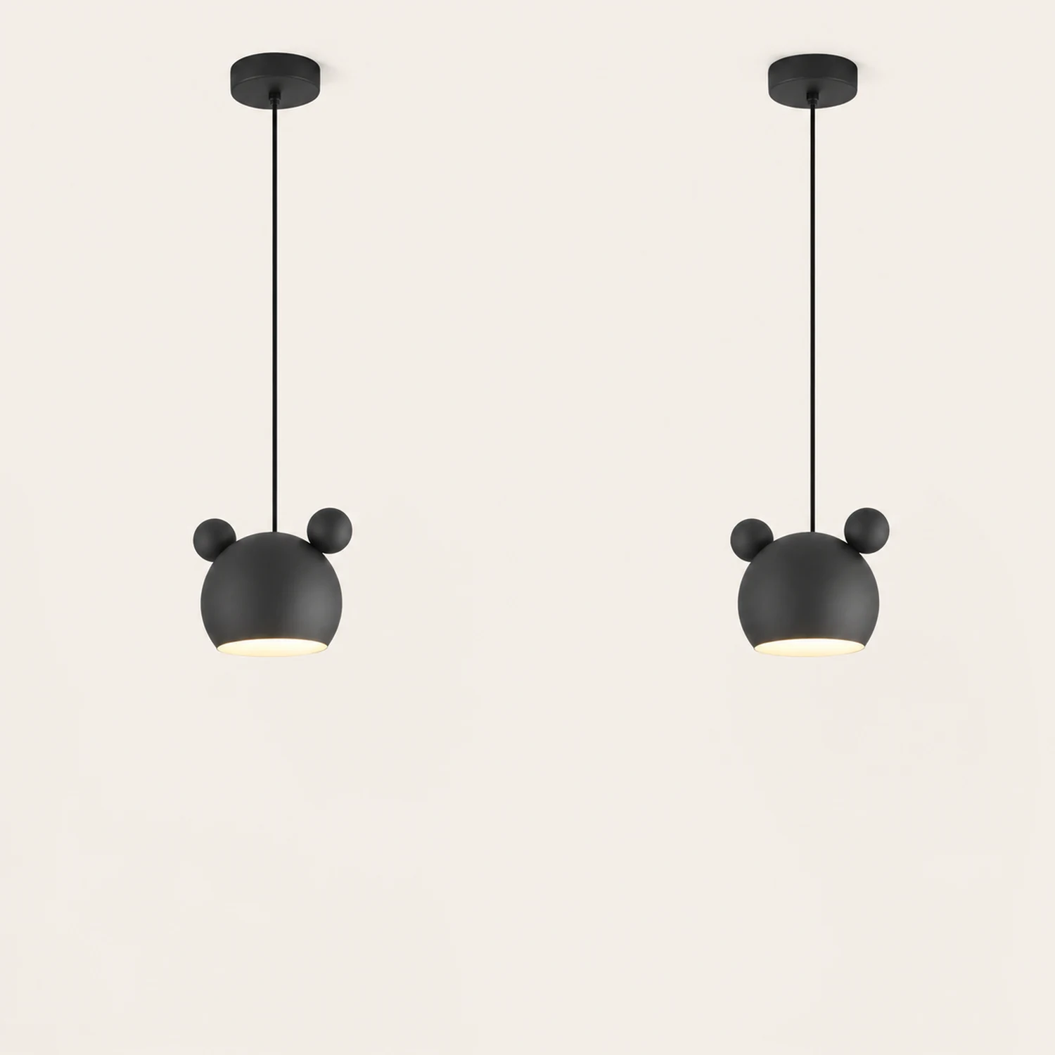 Morandi Modern Cartoon Beer Shape Metal Pendant Light, Multicolor - Lumpaz