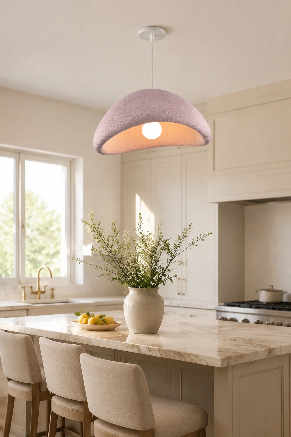 Byers Modern Bread Shape Pendant Light - Lumpaz
