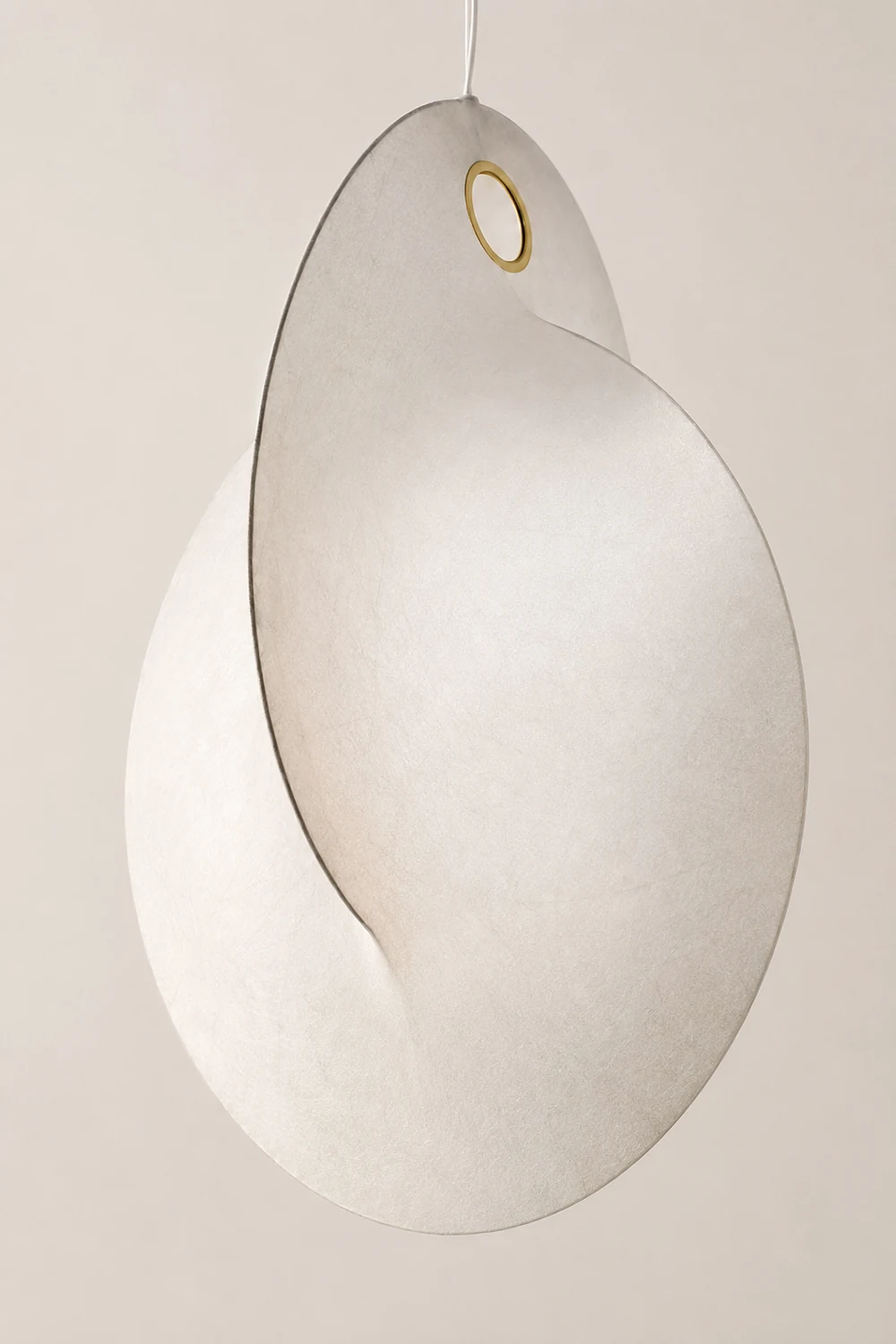 Renée Pendant Light, Fabric, 19.6" - Lumpaz