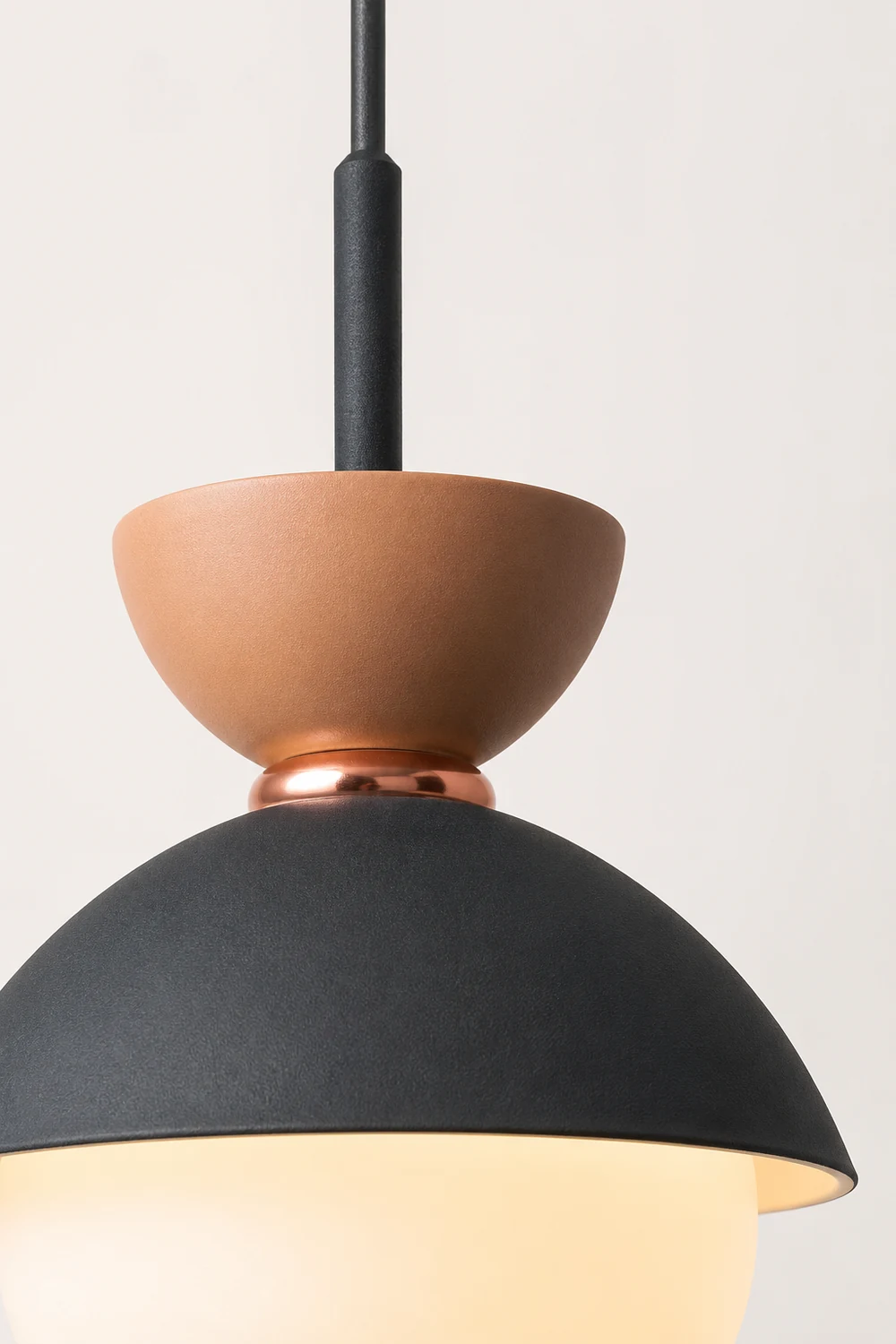 Morandi Nordic Minimalist Globe Pendant Light, Pink/Gray/Light Blue/Navy - Lumpaz