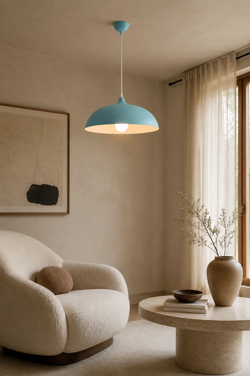 Morandi Metal Colorful Pendant Light - Lumpaz