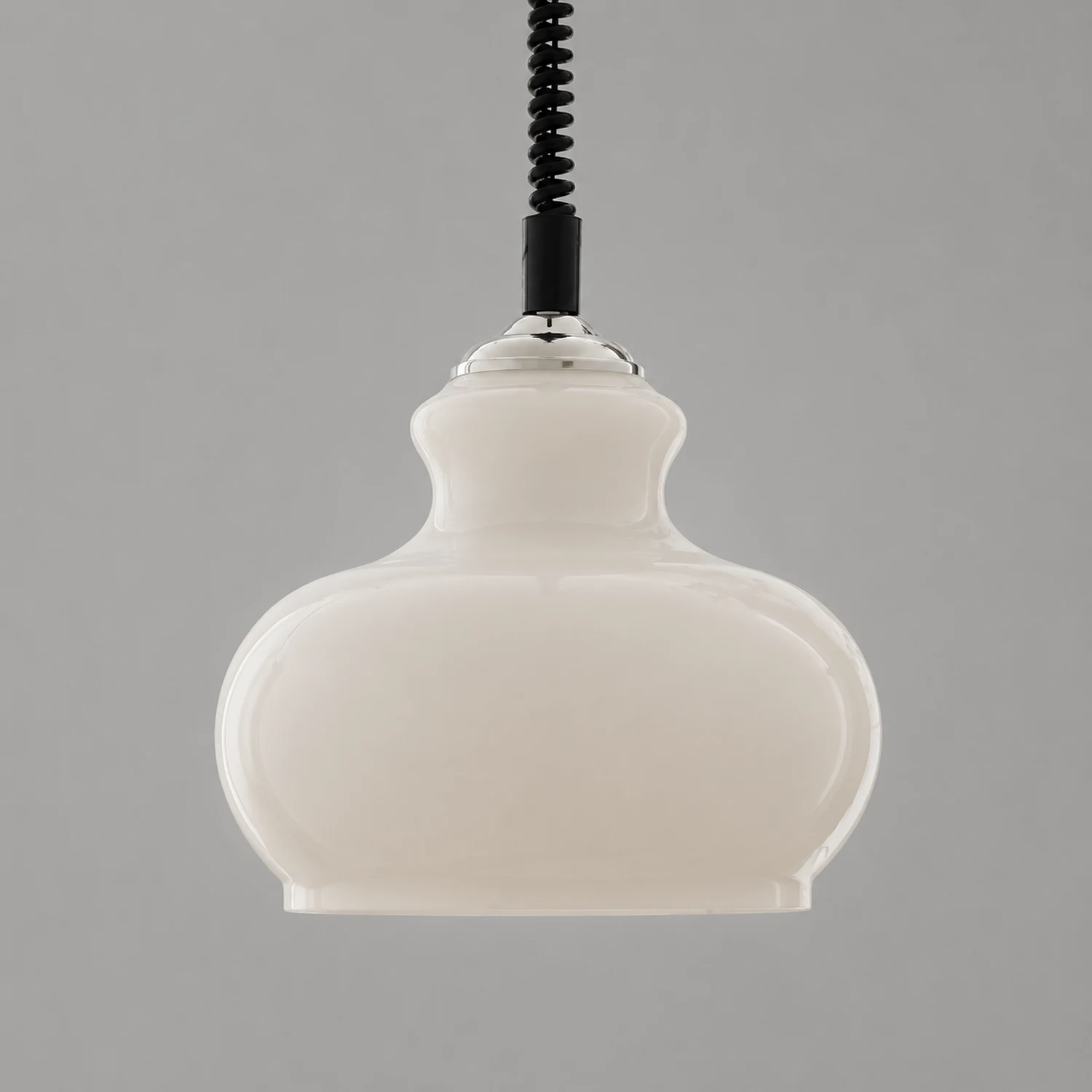 Hailie Retro Simple Adjustable Pendant Light Living Room Green White Brown - Lumpaz