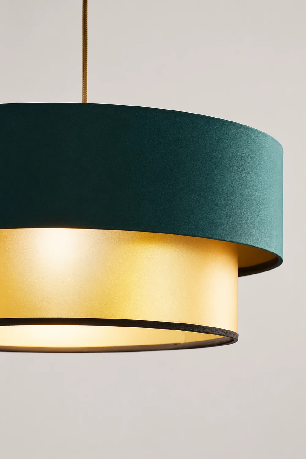 Morandi Double-layer Pendant Light Bedroom, Living Room - Lumpaz