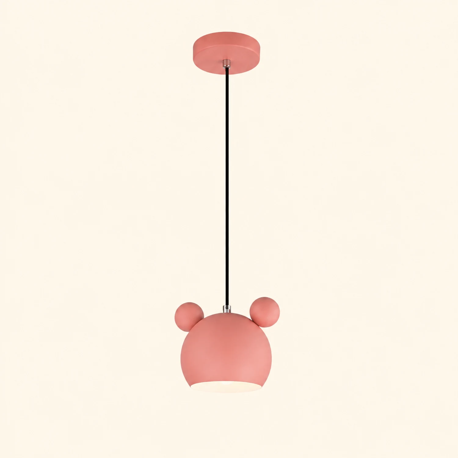 Morandi Modern Cartoon Beer Shape Metal Pendant Light, Multicolor - Lumpaz