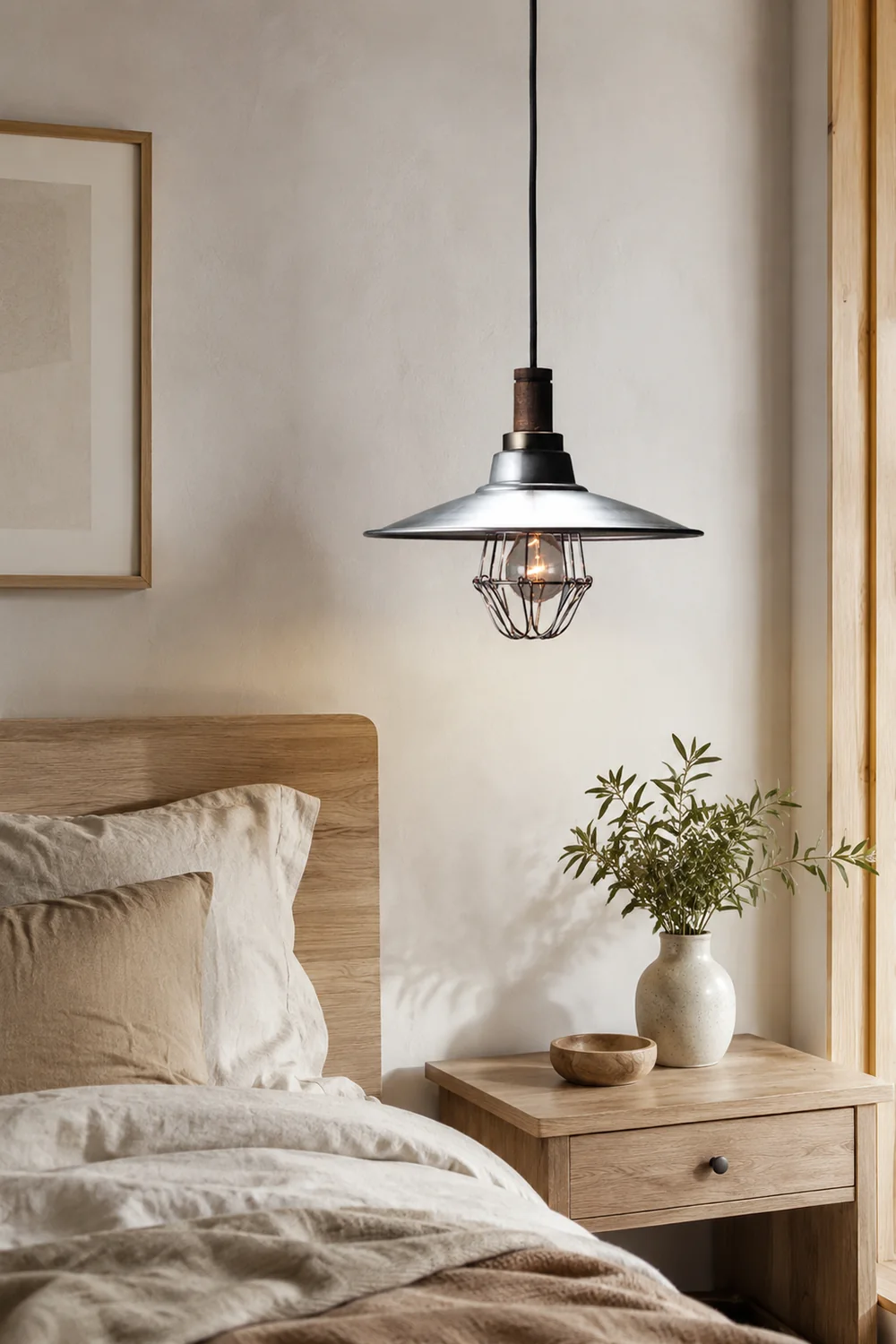 Alessio Industrial Vintage Pendant Light Metal Kitchen Restaurant - Lumpaz