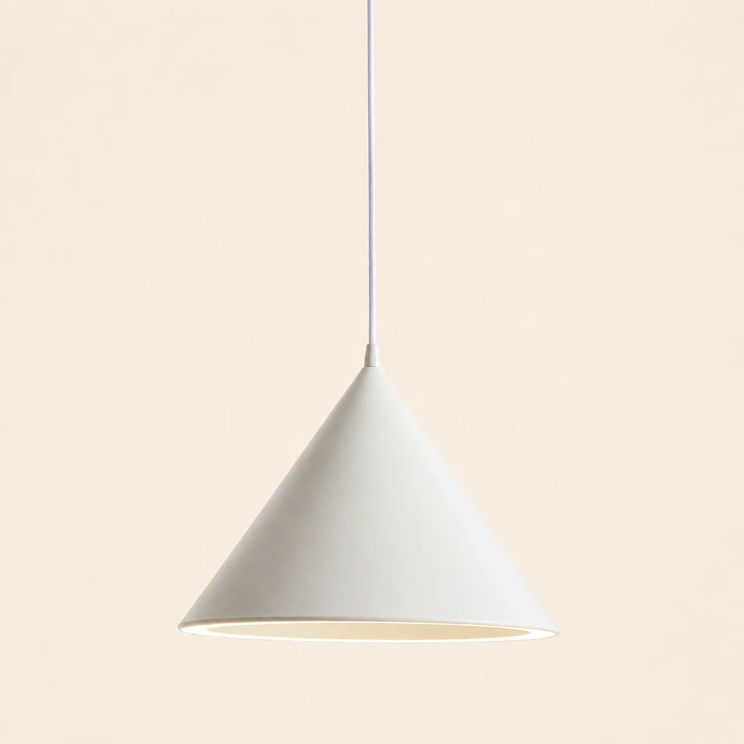 Morandi Funnel-Shape LED Pendant Light for Living Room - Lumpaz