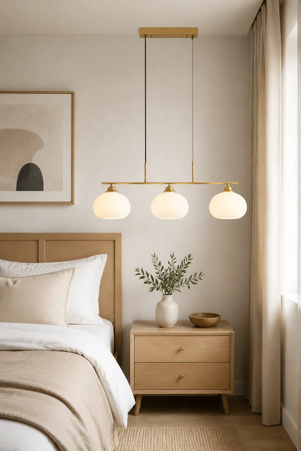 Hailie Modern Nordic Simple Pendant Light, Black/Gold - Lumpaz