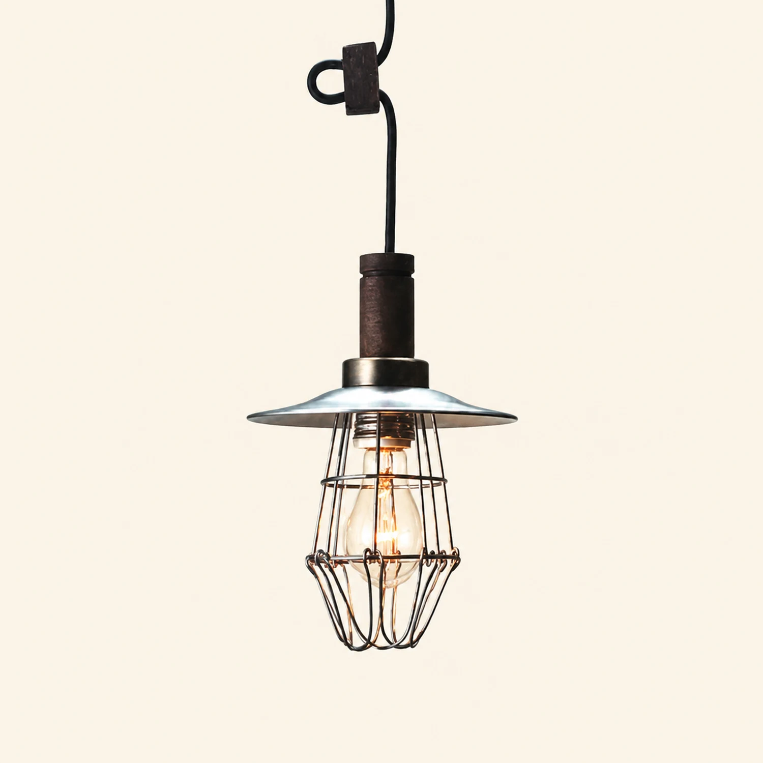 Alessio Industrial Vintage Pendant Light Metal Kitchen Restaurant - Lumpaz