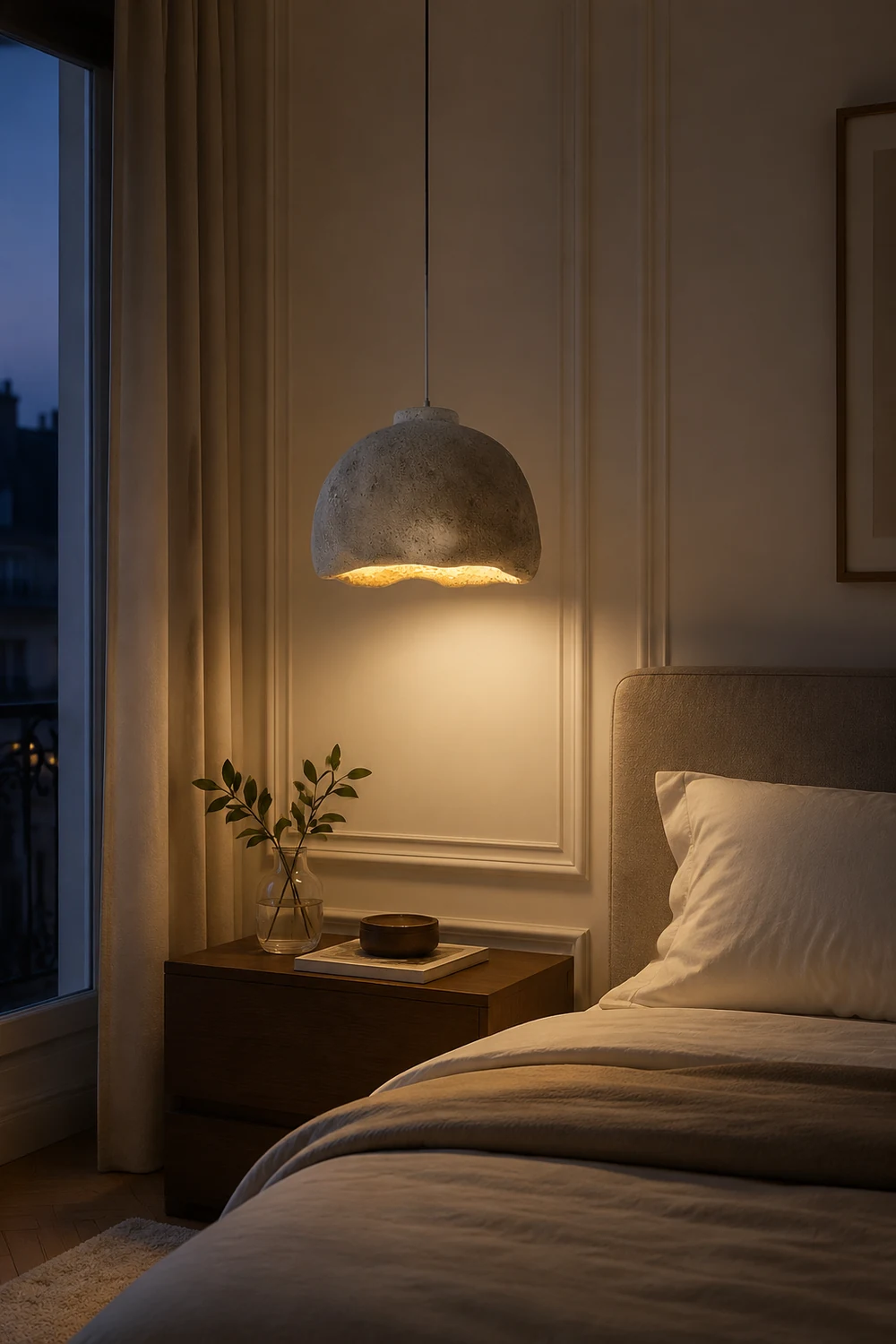 Cairns Pendant Light, 2 Colors, 13.7"/17.7"/23.6" - Lumpaz