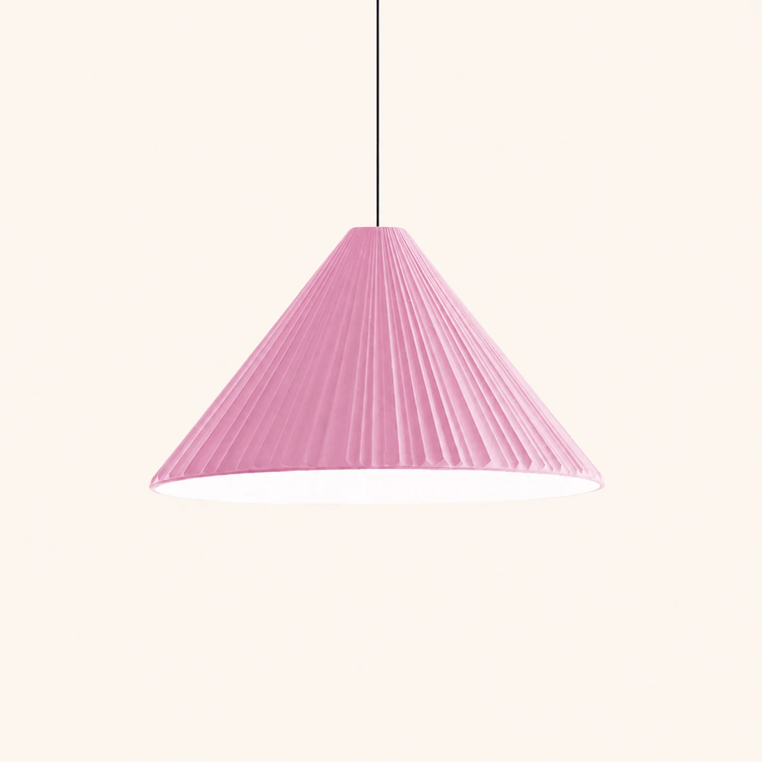 Cairns Modern Nordic Triangle Metal/Resin Pendant Light, White/Pink/Blue - Lumpaz