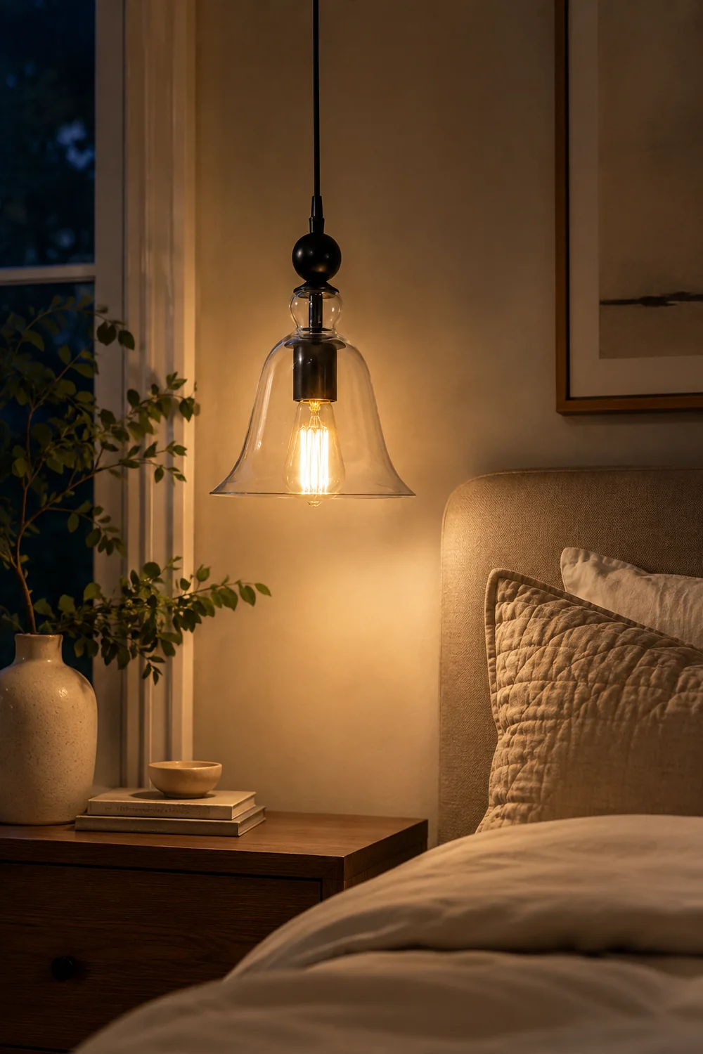 Cooley Vintage Industrial Bell Pendant Light - Lumpaz