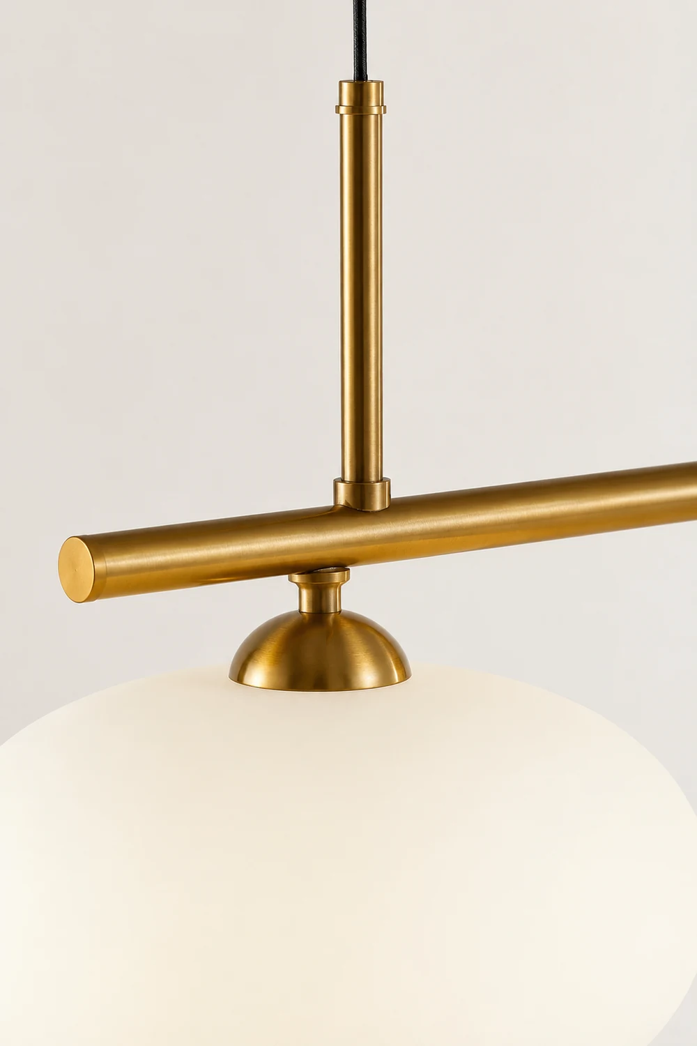 Hailie Cream Cluster Pendant Light, 3 Heads - Lumpaz