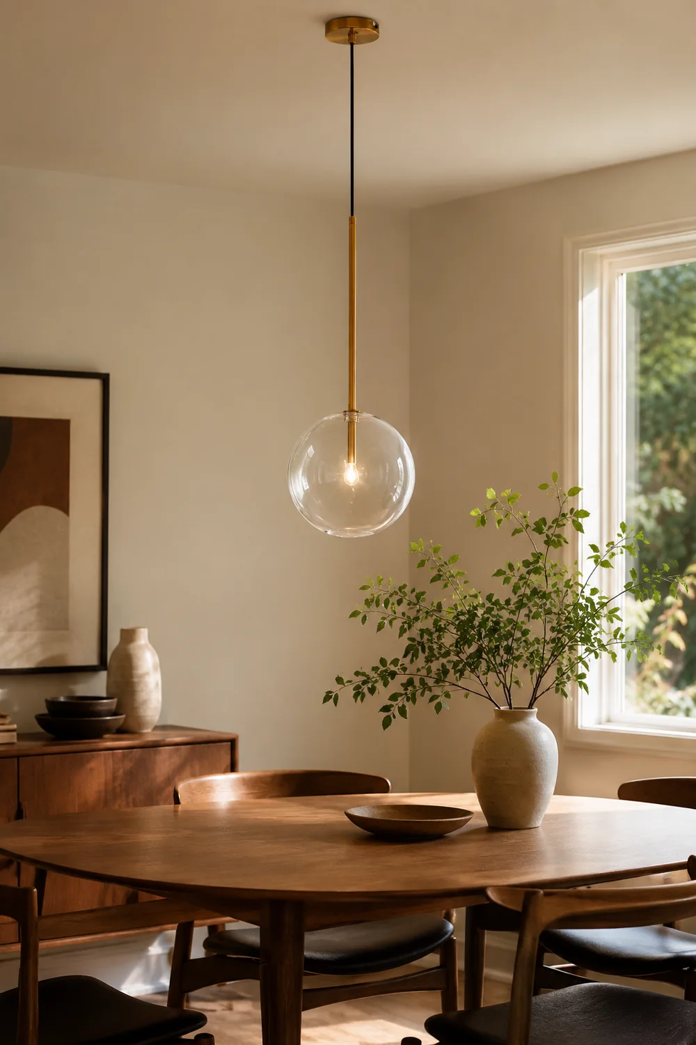 Valentina Nordic Minimalist Bubble Pendant Light - Lumpaz
