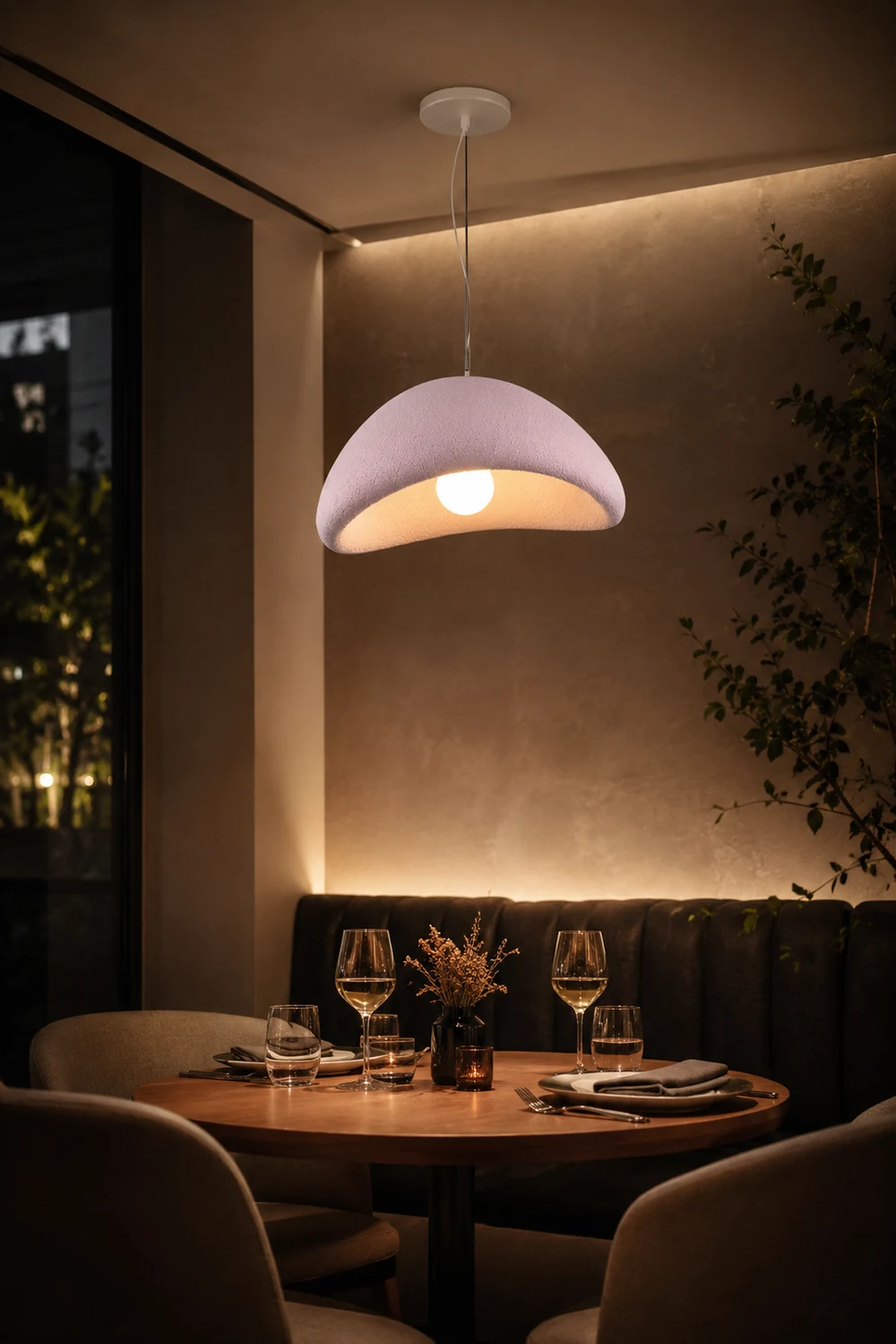 Byers Modern Bread Shape Pendant Light - Lumpaz