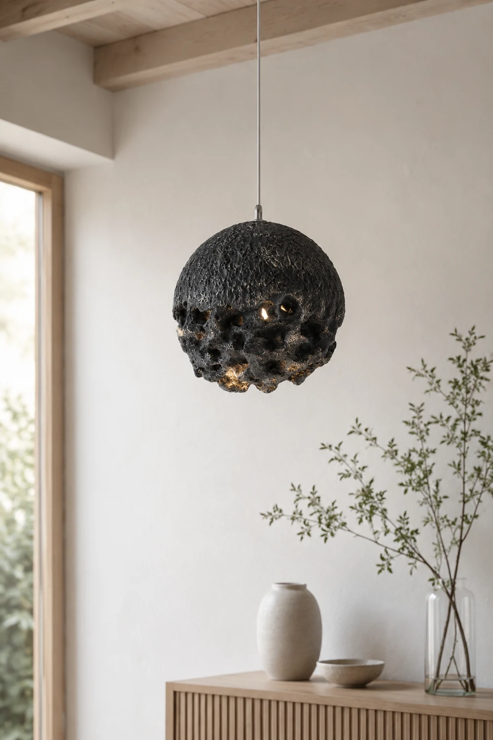 Byers Industrial Pendant Light, 3 Style - Lumpaz