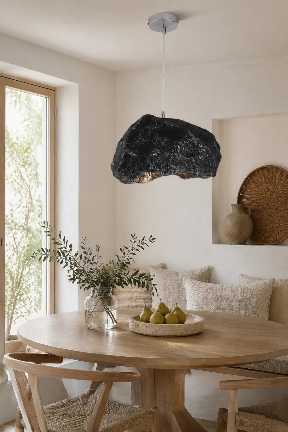 Byers Wabi Sabi Irregular Shape Pendant Light 4 Color Living Room - Lumpaz