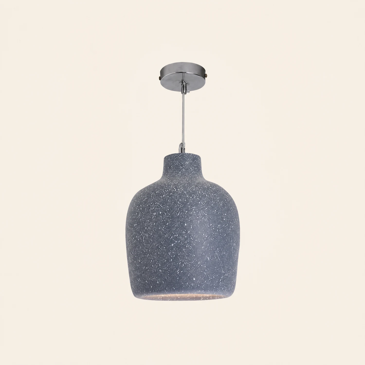Byers Wabi Sabi Jar Shaped Resin Pendant Light, 4 Color - Lumpaz