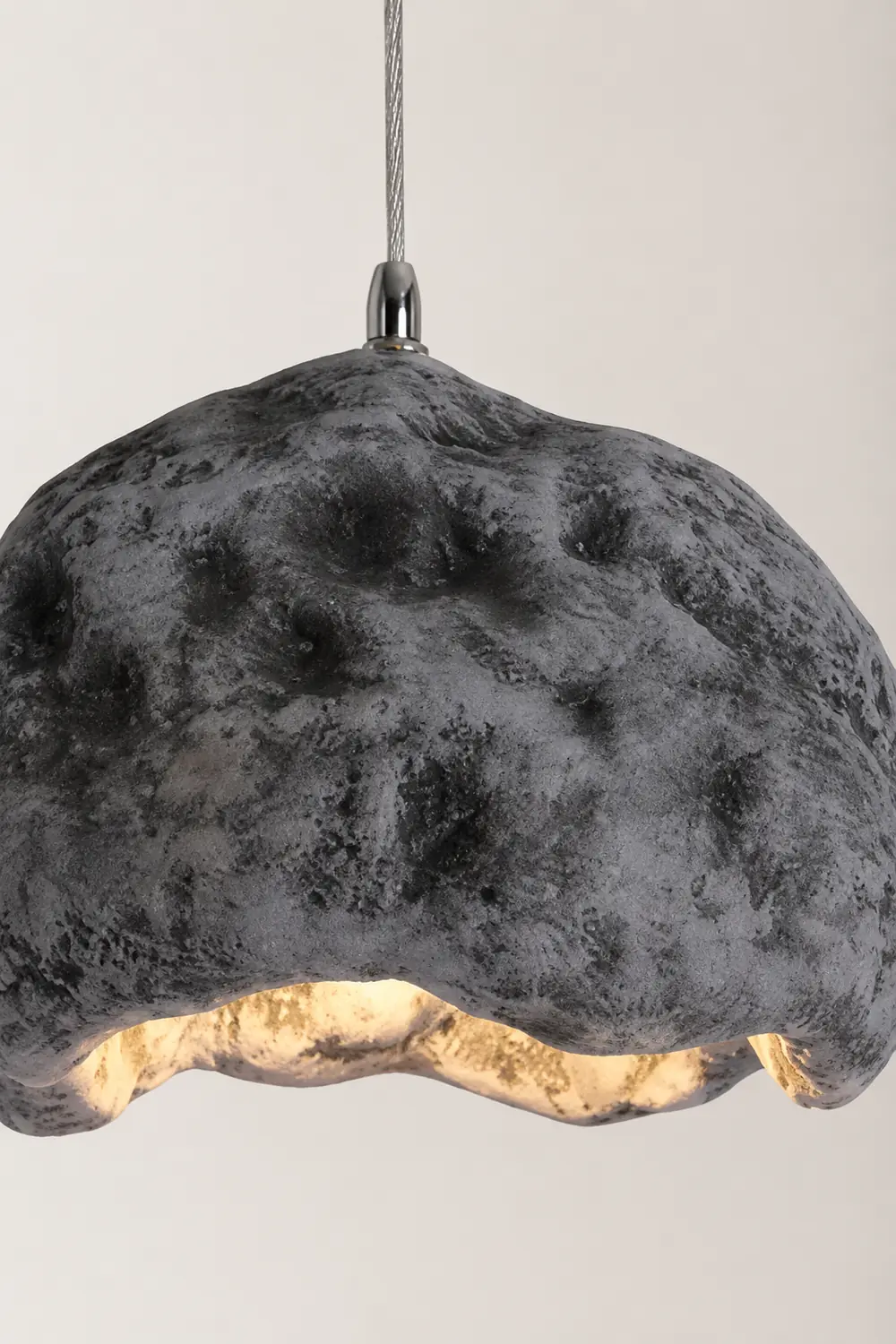Byers Wabi Sabi Irregular Shape Resin Pendant Light, 3 Color - Lumpaz