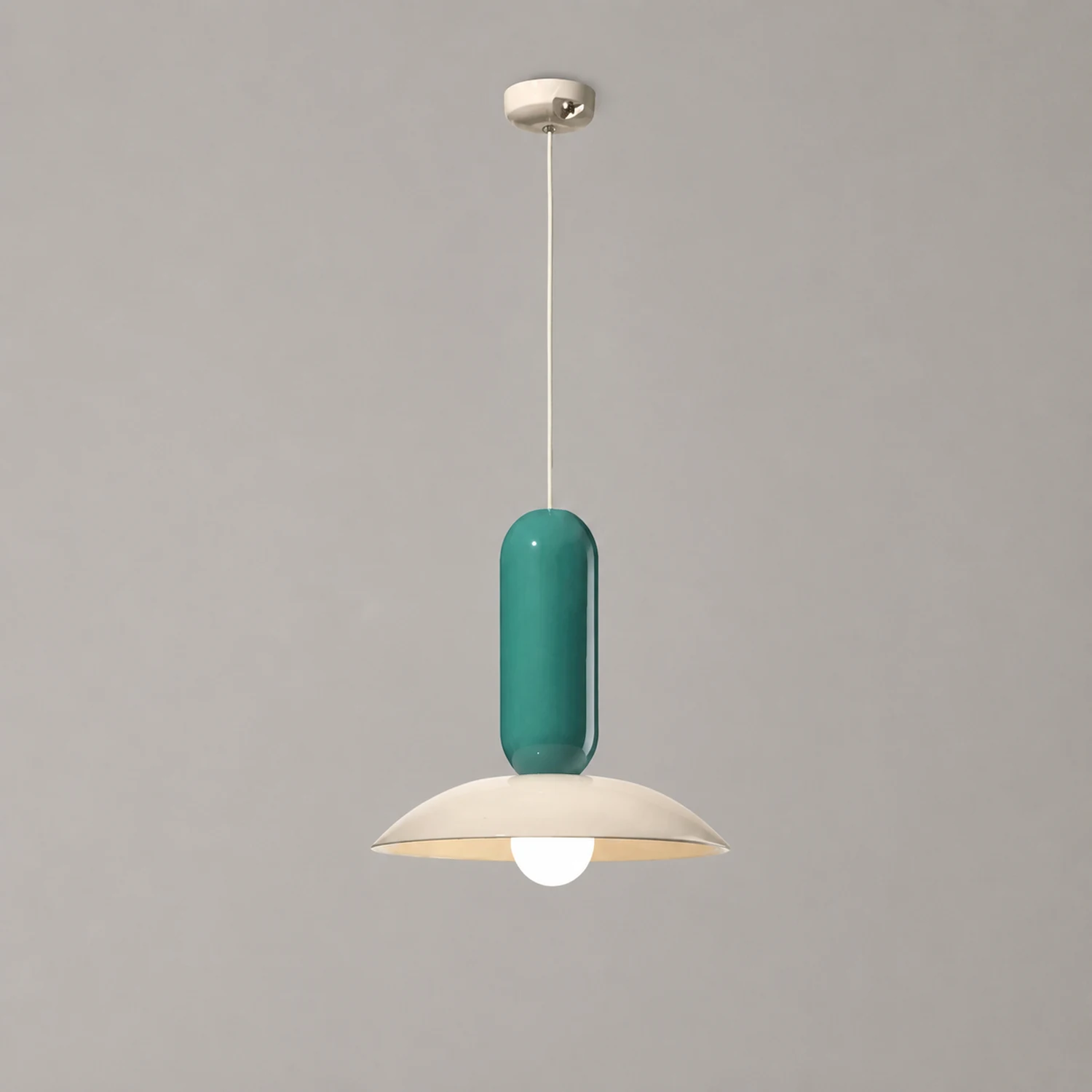 Morandi Nordic Creative Colorful Pendant Light, Metal - Lumpaz