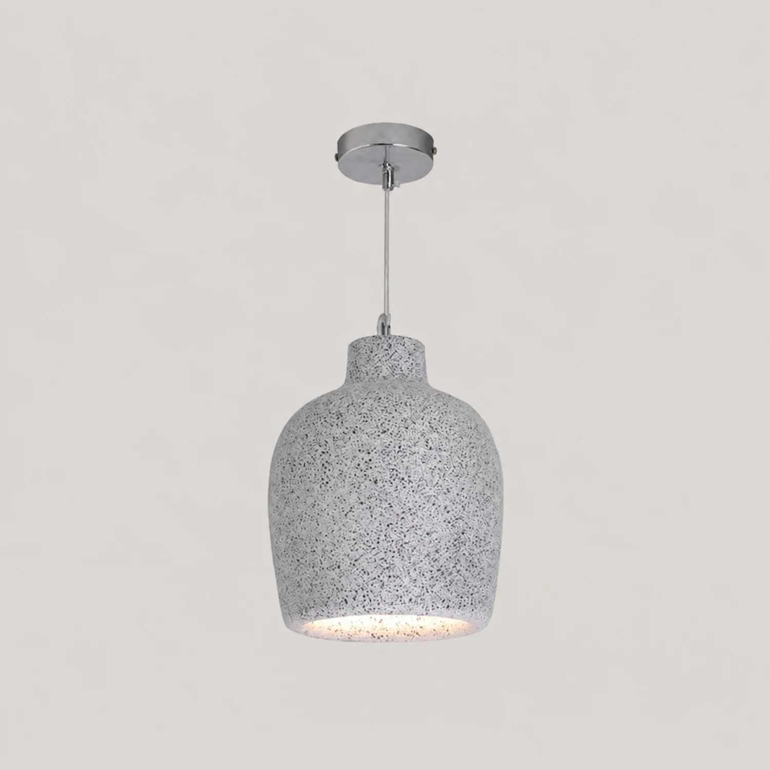 Byers Wabi Sabi Jar Shaped Resin Pendant Light, 4 Color - Lumpaz