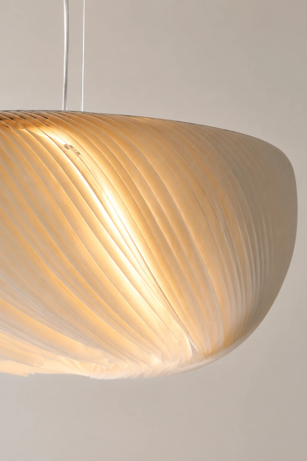 Renée Nordic Circle Nature Pendant Light, Living Room/Dining Room - Lumpaz