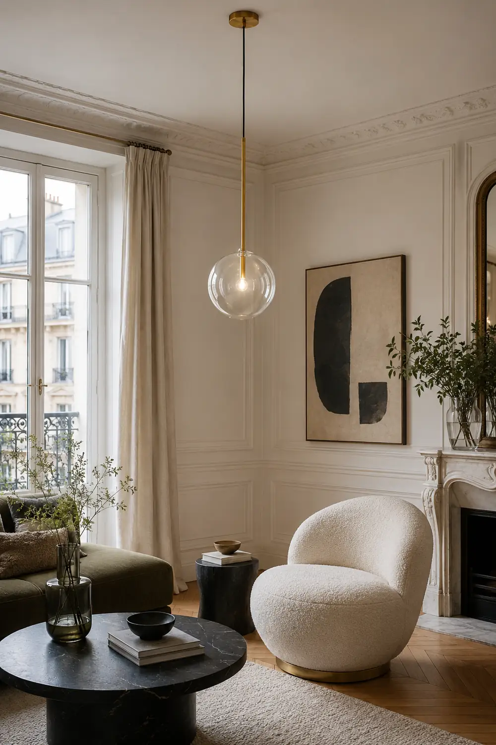 Valentina Nordic Minimalist Bubble Pendant Light - Lumpaz