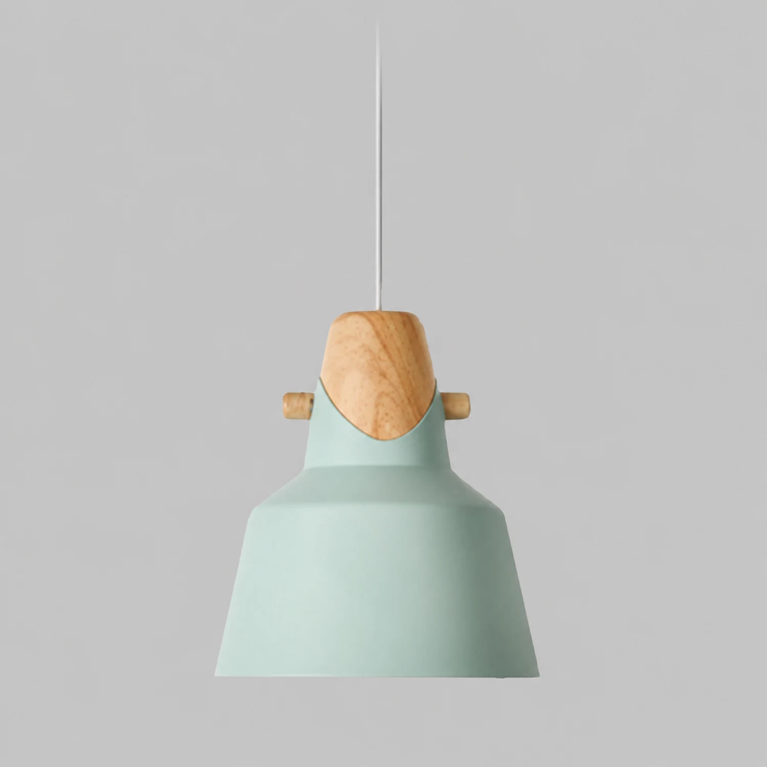 Morandi Nordic Dome Metal Pendant Light, Bule/Green/Pink - Lumpaz