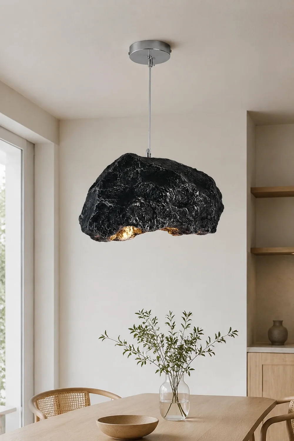 Byers Wabi Sabi Irregular Shape Pendant Light 4 Color Living Room - Lumpaz