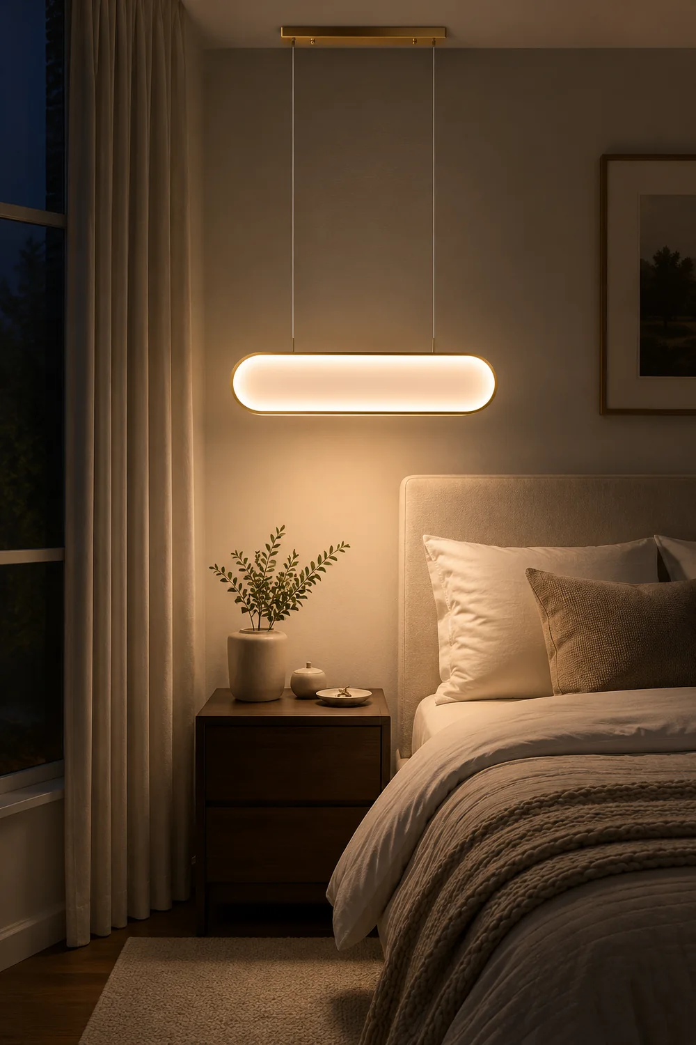 Morandi Modern Seven Colored Metal Pendant Light, 3 Color - Lumpaz