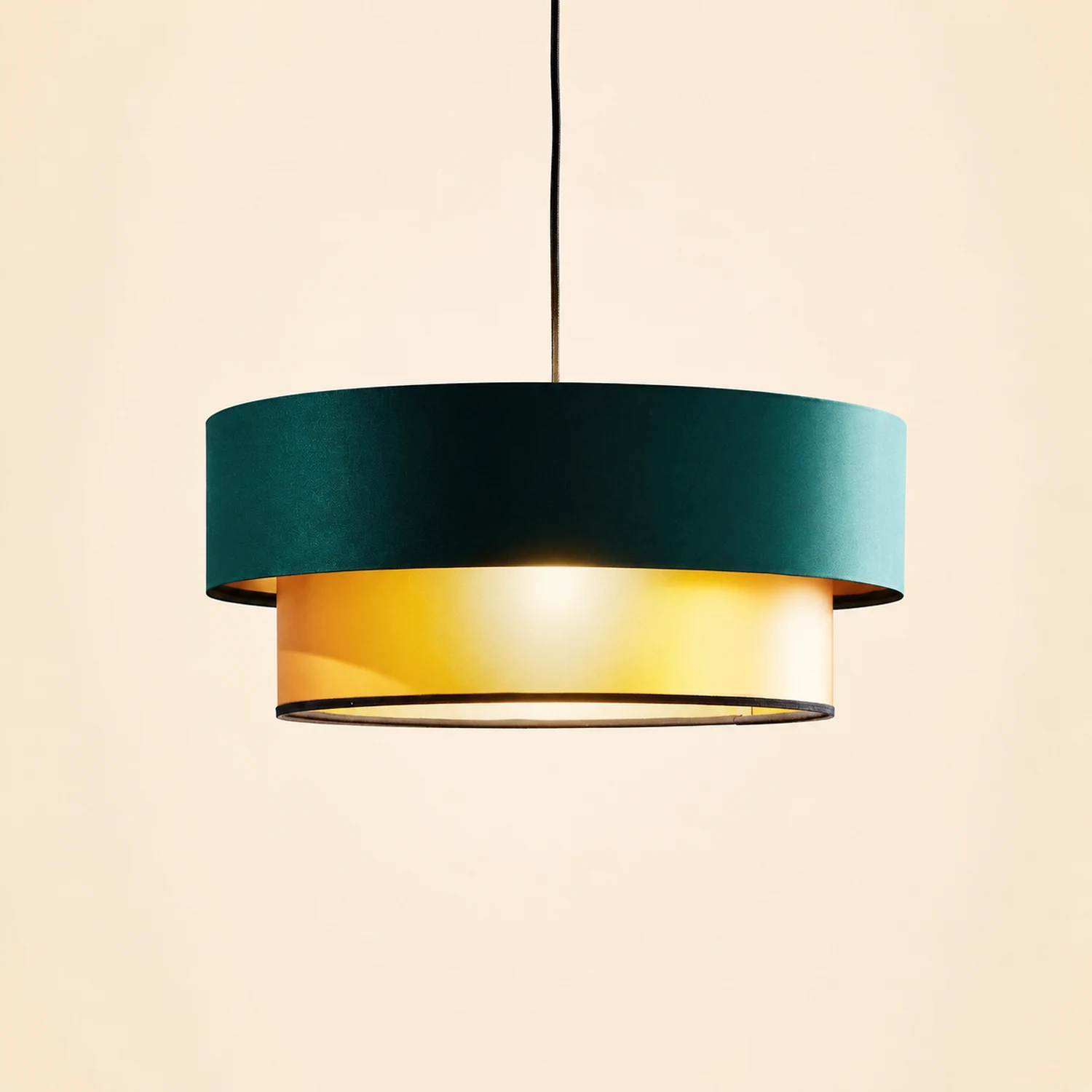 Morandi Double-layer Pendant Light Bedroom, Living Room - Lumpaz