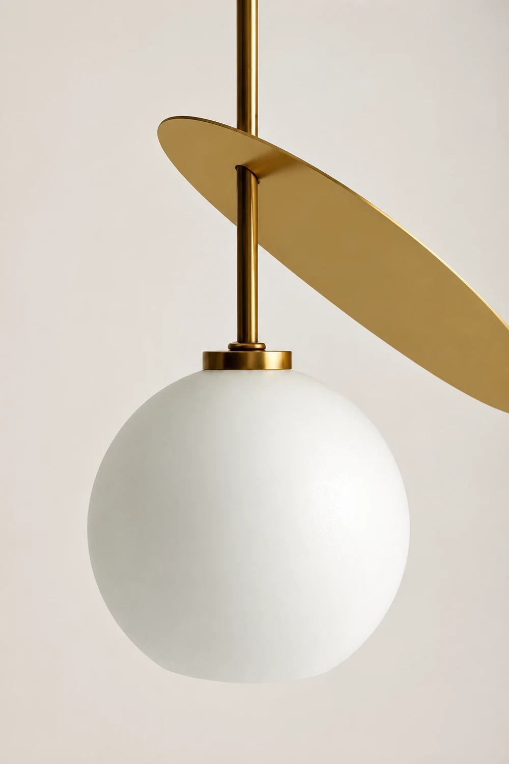 Valentina Cherry Pendant Light, Metal & Glass, 3 Color - Lumpaz