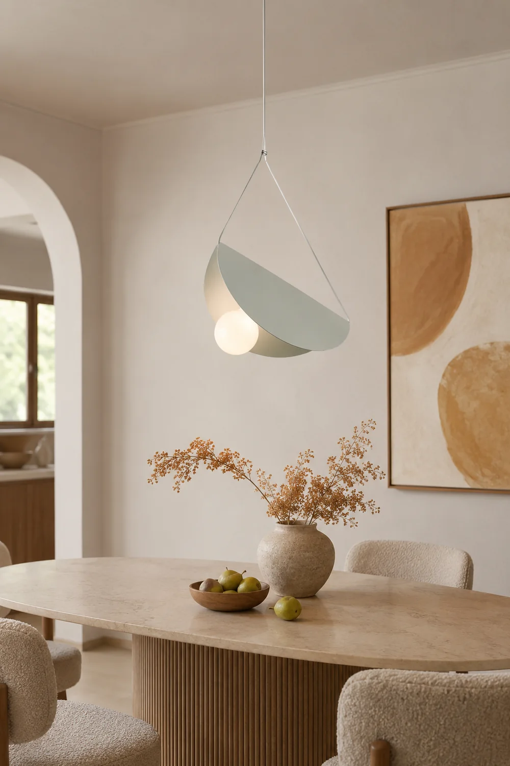 Eveline Pendant Light, 7 Color, Bedroom - Lumpaz
