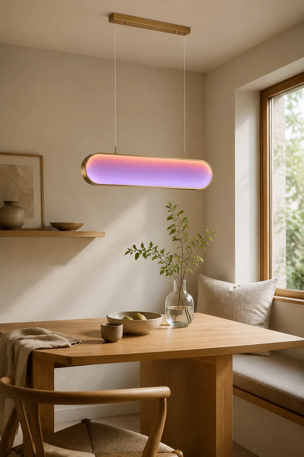 Morandi Modern Seven Colored Metal Pendant Light, 3 Color - Lumpaz